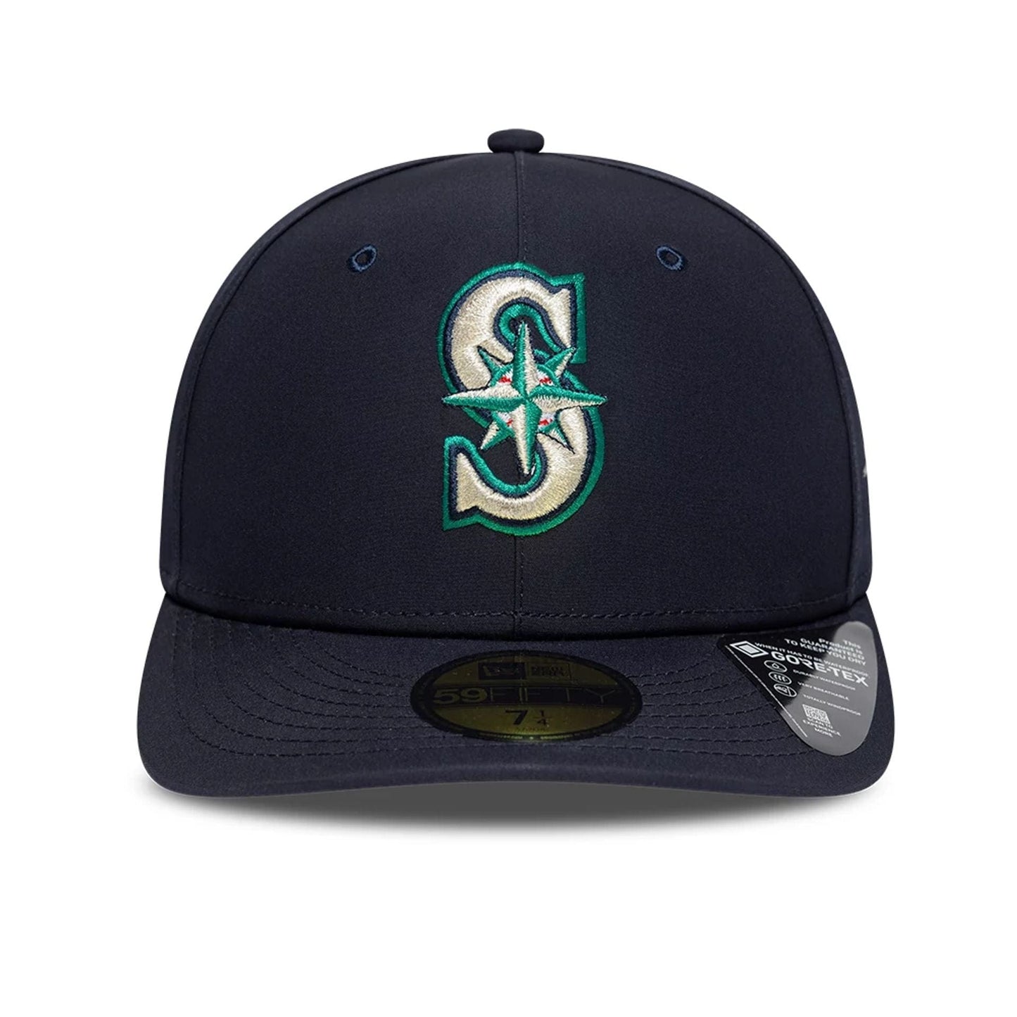 Seattle Mariners MLB Gore-Tex Navy 59FIFTY Fitted Cap