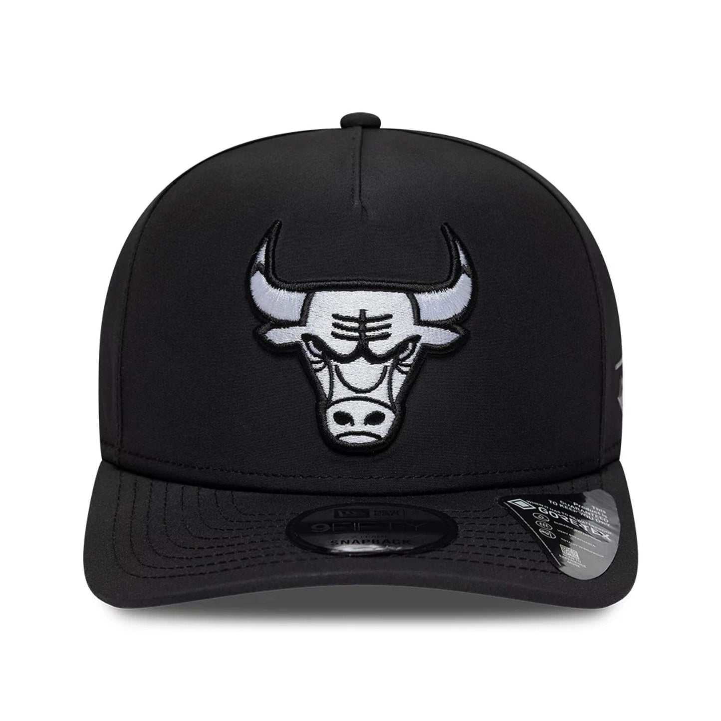 Chicago Bulls NBA Gore-Tex Black 9FIFTY A-Frame Snapback Adjustable Cap