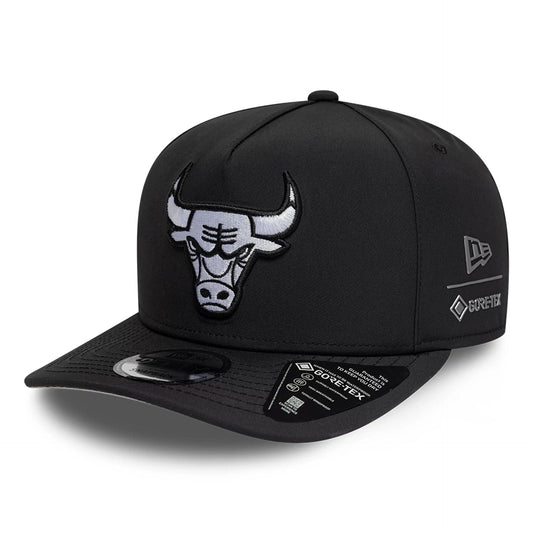 Chicago Bulls NBA Gore-Tex Black 9FIFTY A-Frame Snapback Adjustable Cap