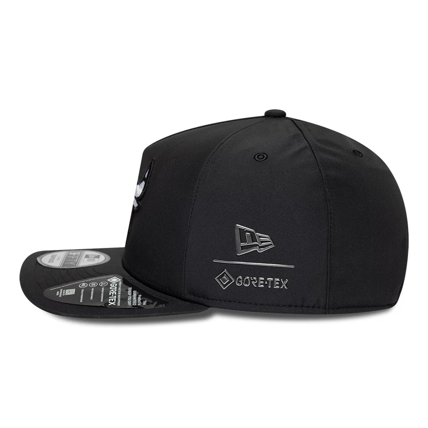 Chicago Bulls NBA Gore-Tex Black 9FIFTY A-Frame Snapback Adjustable Cap