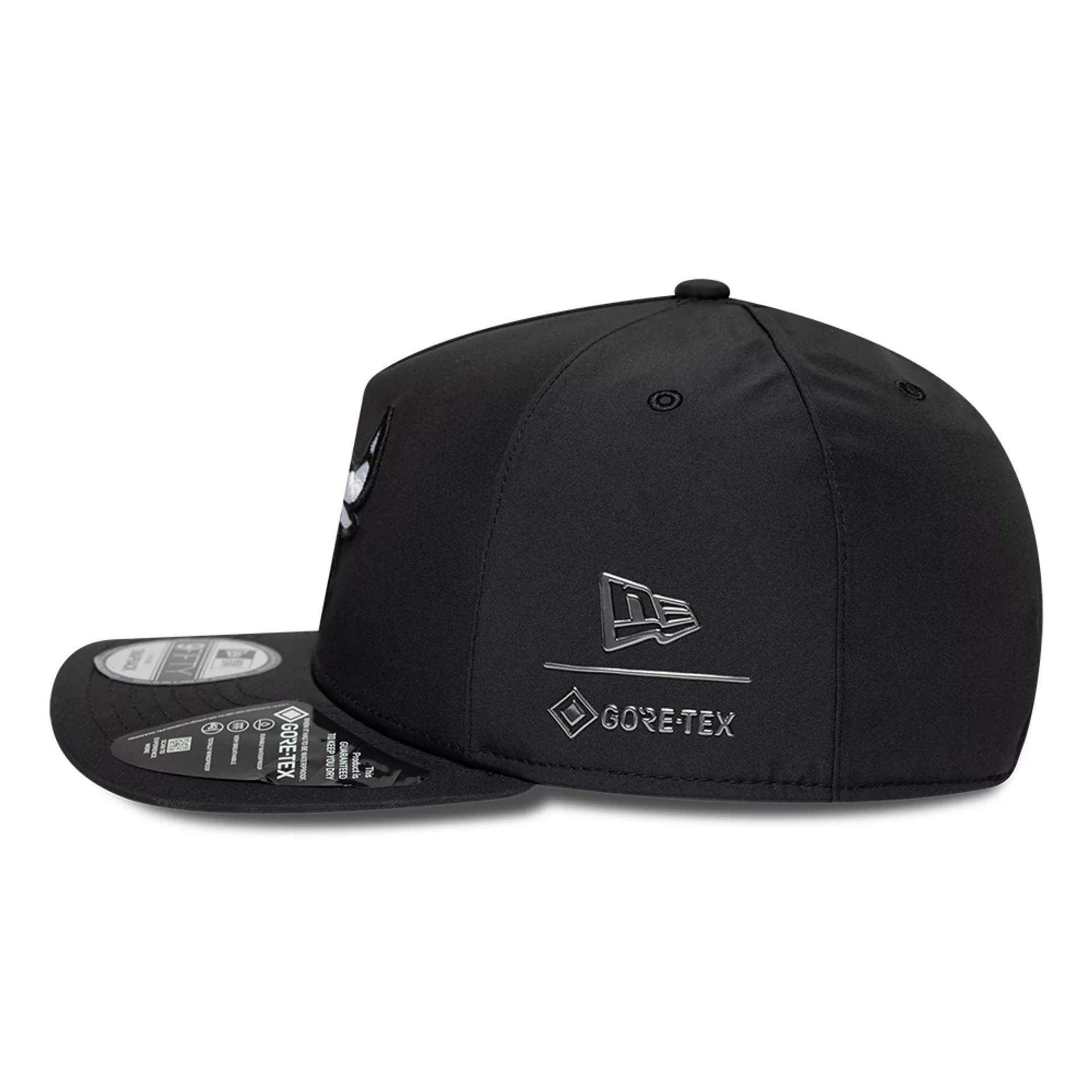 Chicago Bulls NBA Gore-Tex Black 9FIFTY A-Frame Snapback Adjustable Cap