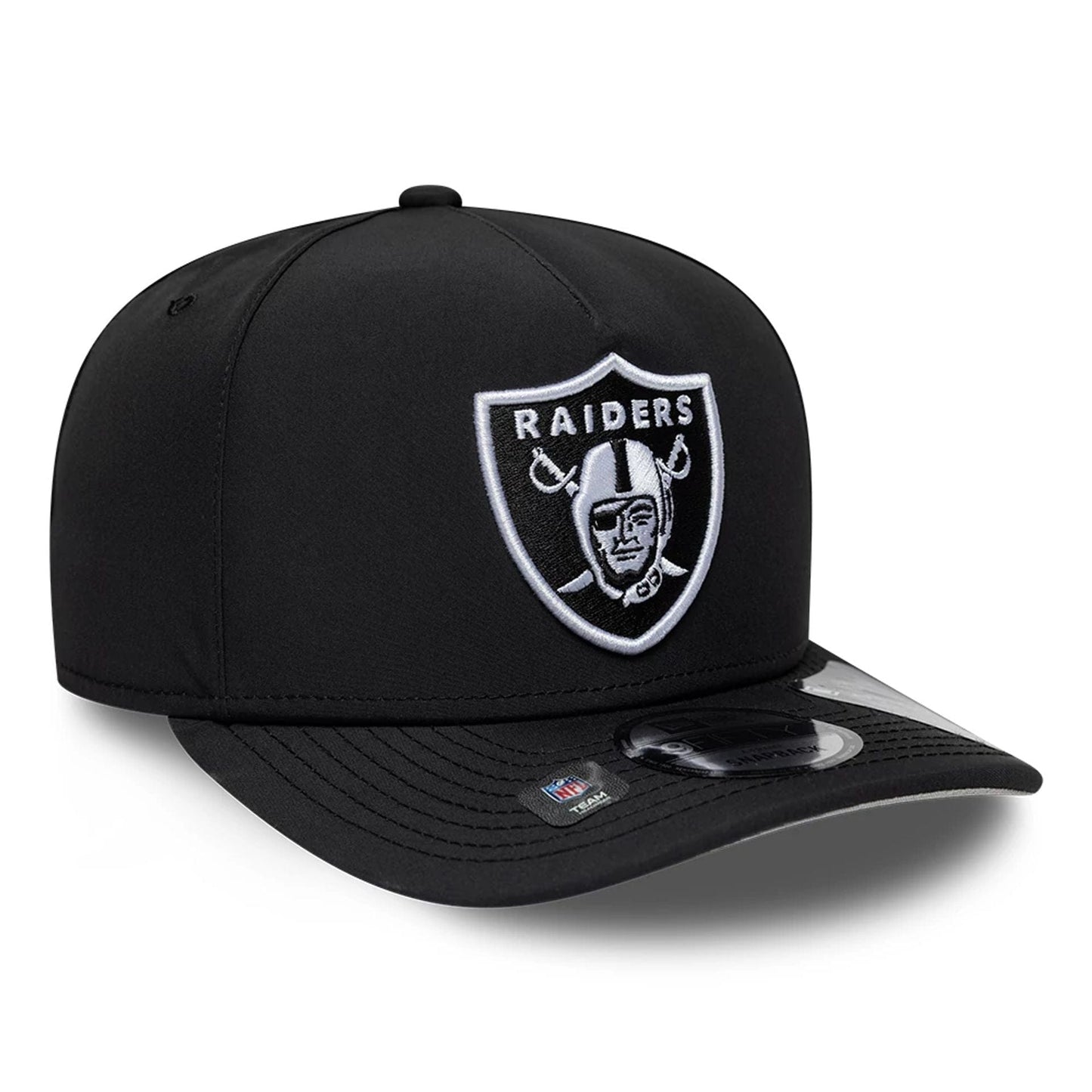 Las Vegas Raiders NFL Gore-Tex Black 9FIFTY A-Frame Snapback Adjustable Cap