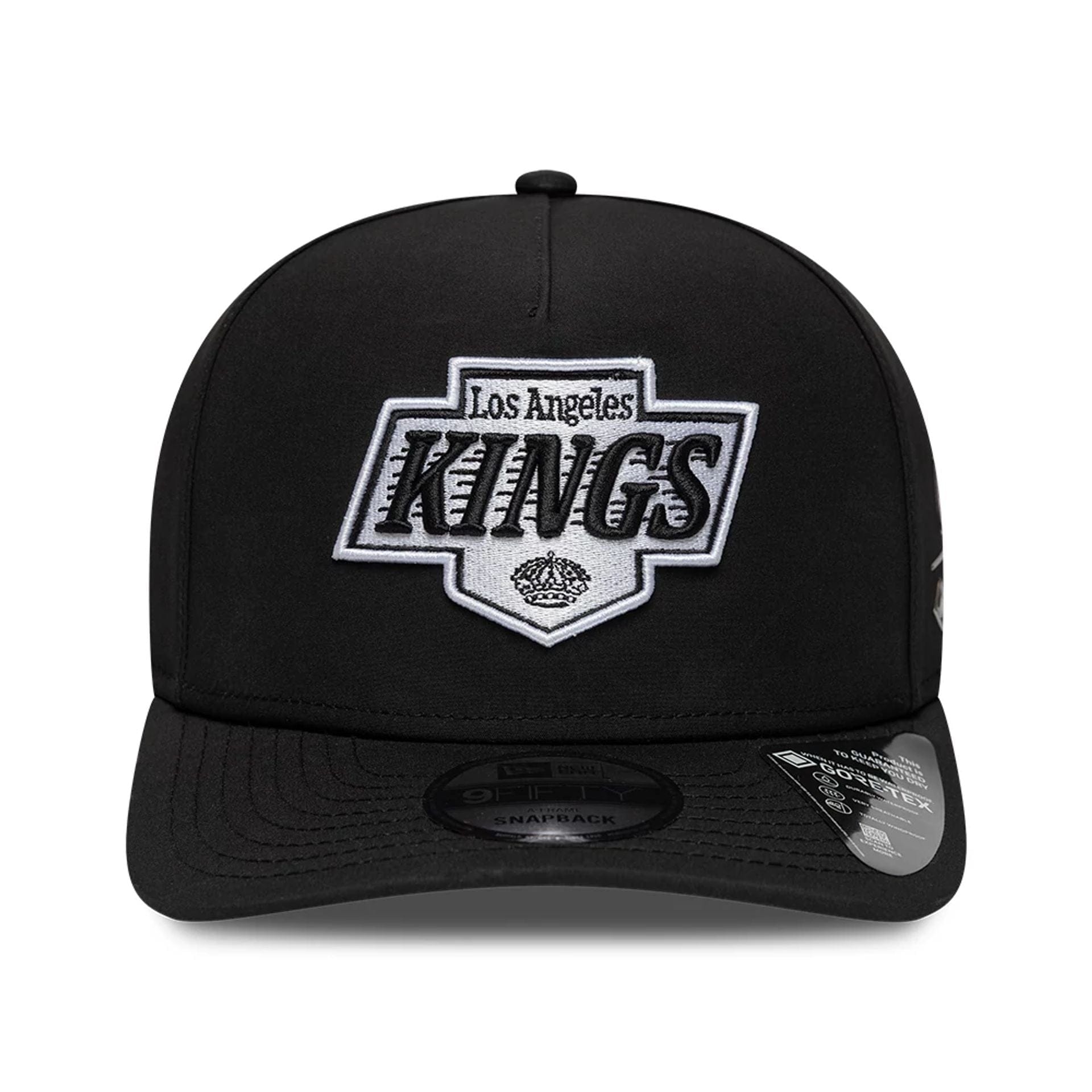 LA Kings NHL Gore-Tex Black 9FIFTY A-Frame Snapback Adjustable Cap