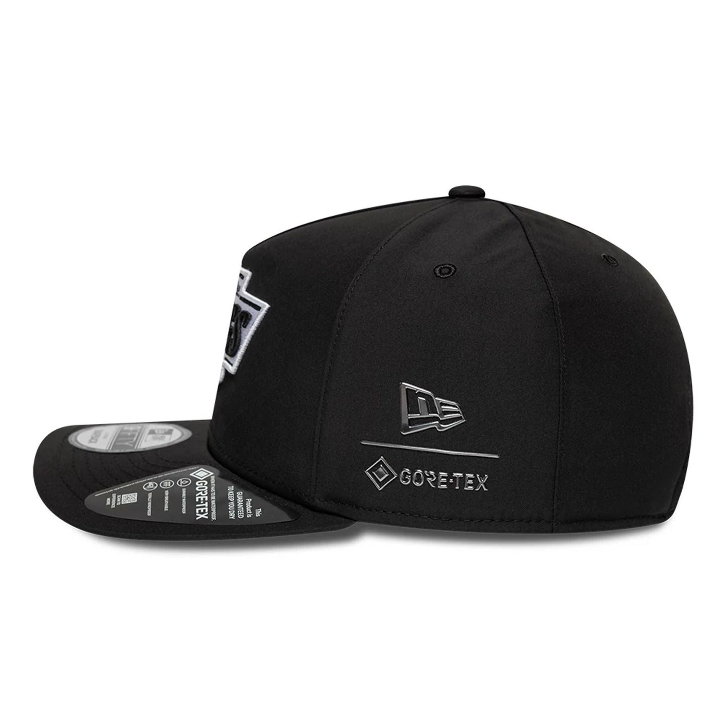 LA Kings NHL Gore-Tex Black 9FIFTY A-Frame Snapback Adjustable Cap