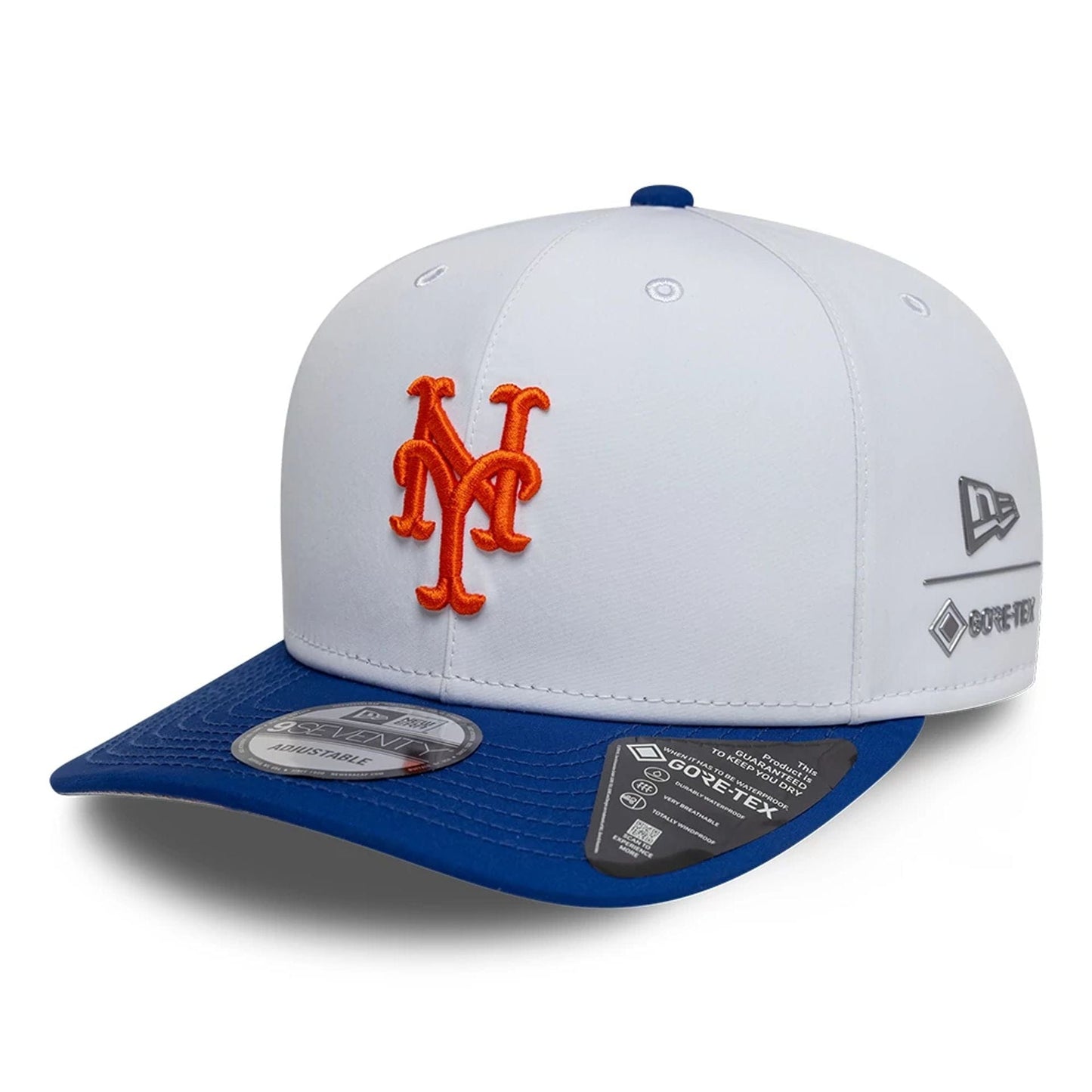 New York Mets MLB Gore-Tex Blue 9SEVENTY Stretch Snap Adjustable Cap