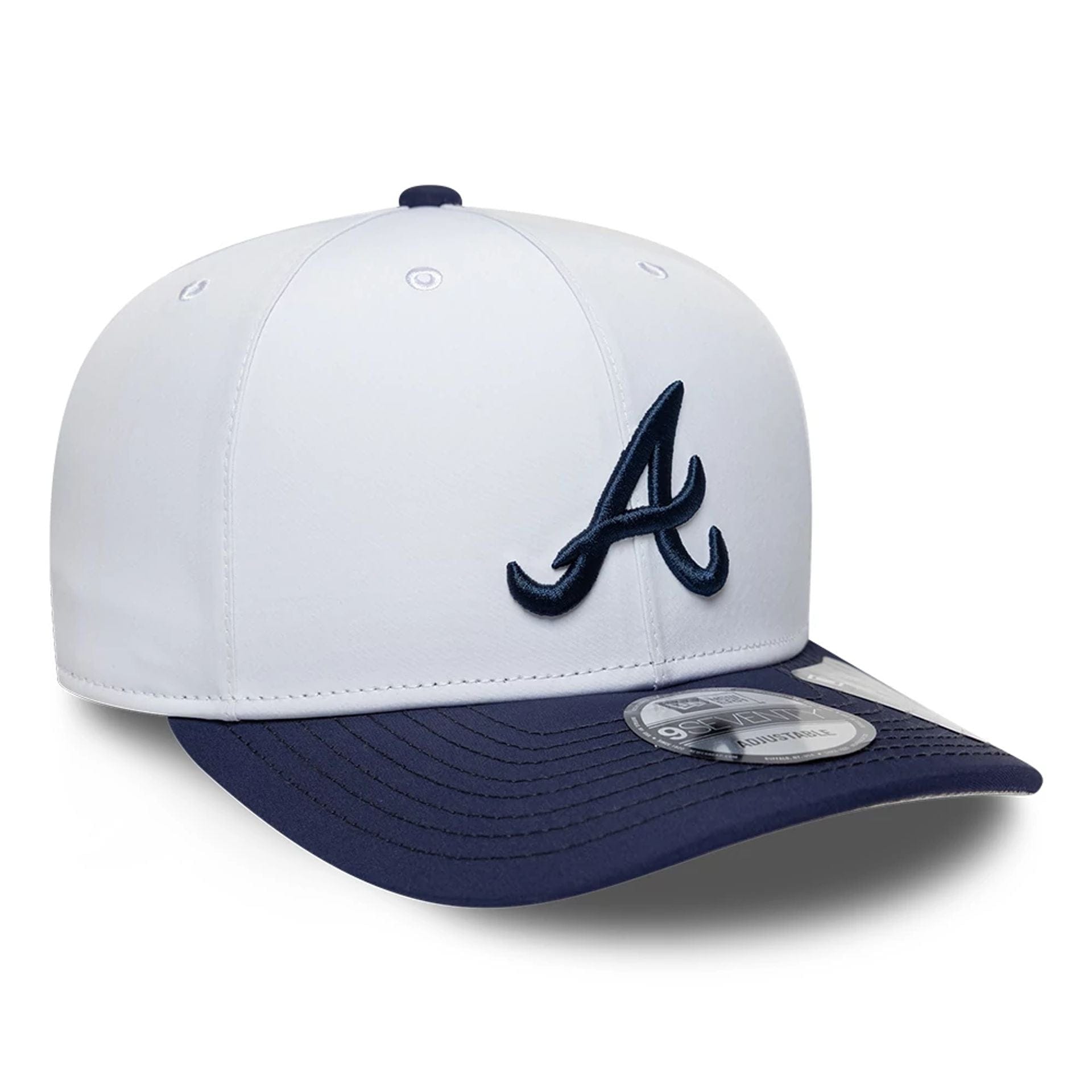 Atlanta Braves MLB Gore-Tex Navy 9SEVENTY Stretch Snap Adjustable Cap
