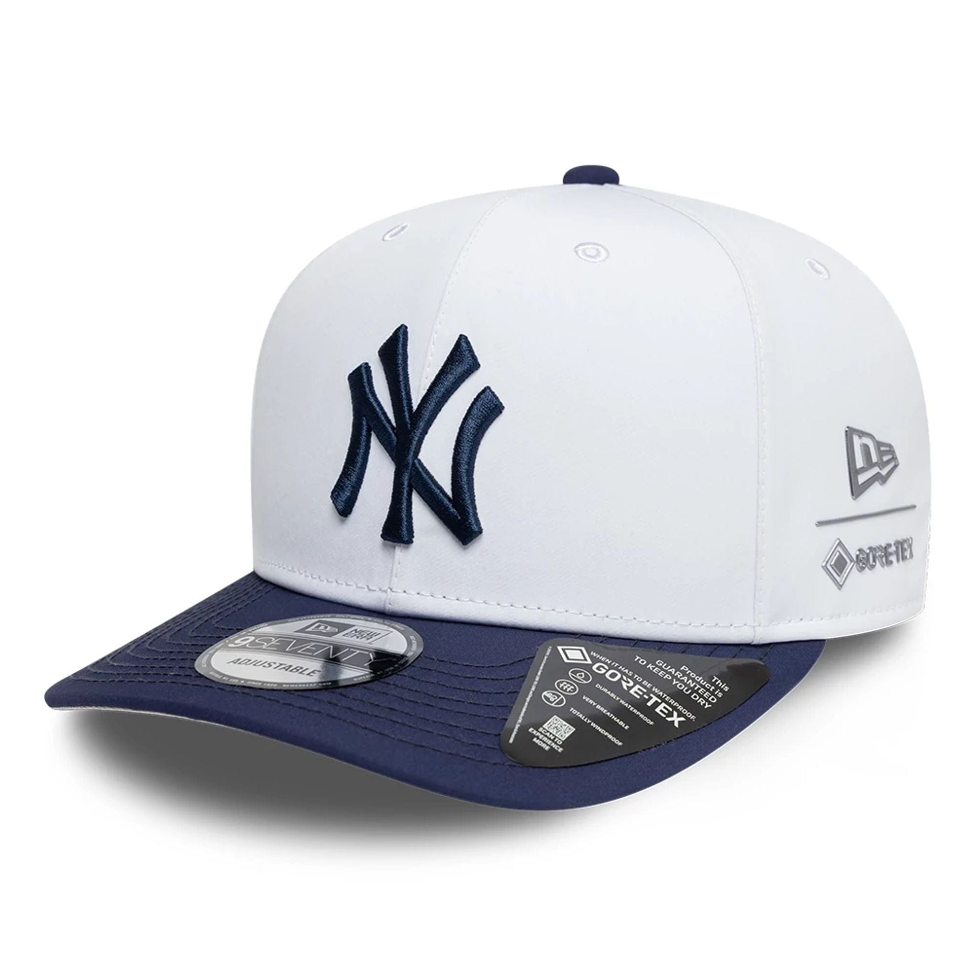 New York Yankees MLB Gore-Tex Navy 9SEVENTY Stretch Snap Adjustable Cap