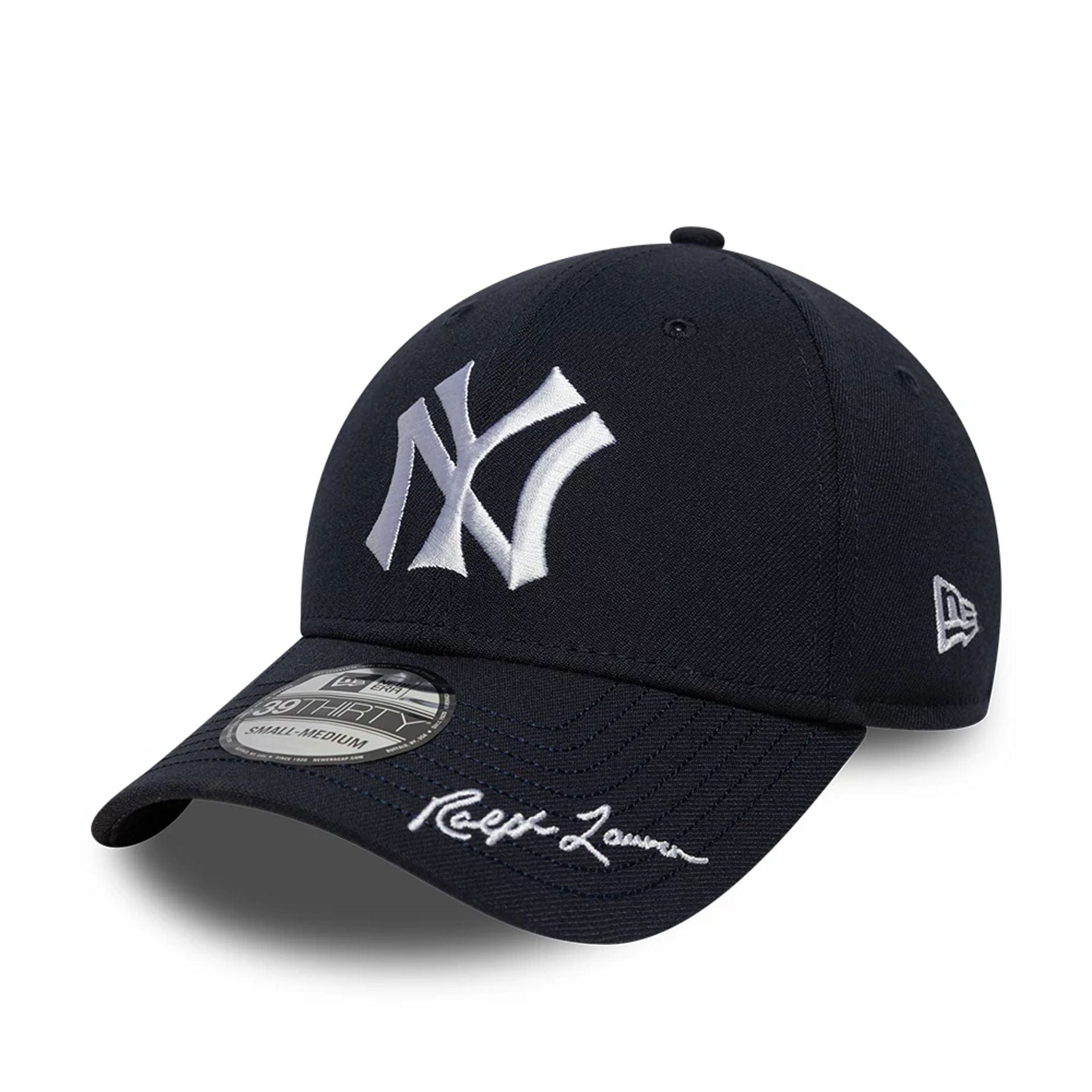 New York Yankees Ralph Lauren x MLB Navy 39THIRTY Stretch Fit Cap