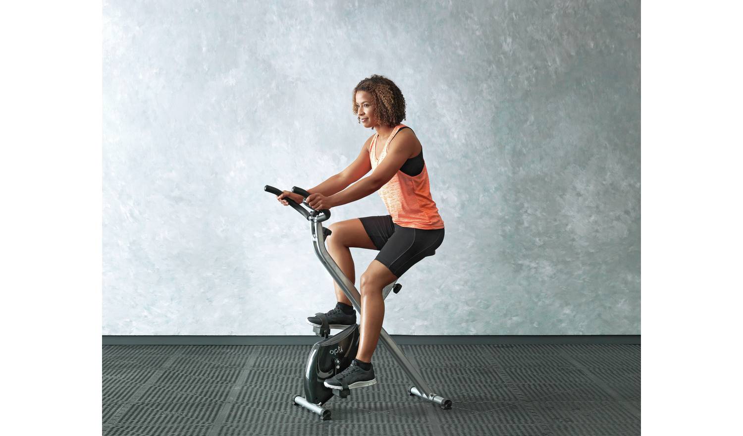 Opti Folding Magnetic Exercise Bike
