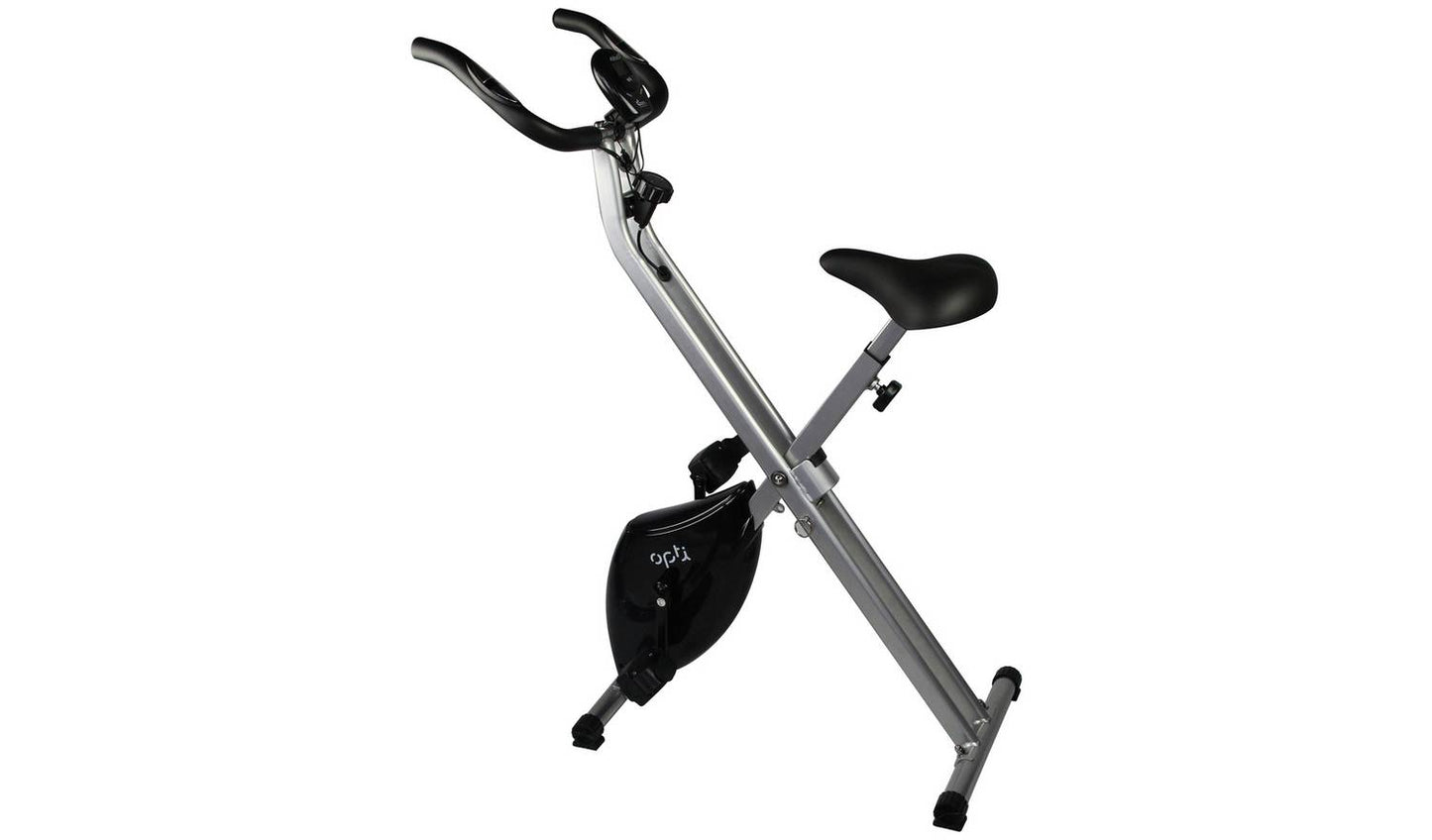 Opti Folding Magnetic Exercise Bike
