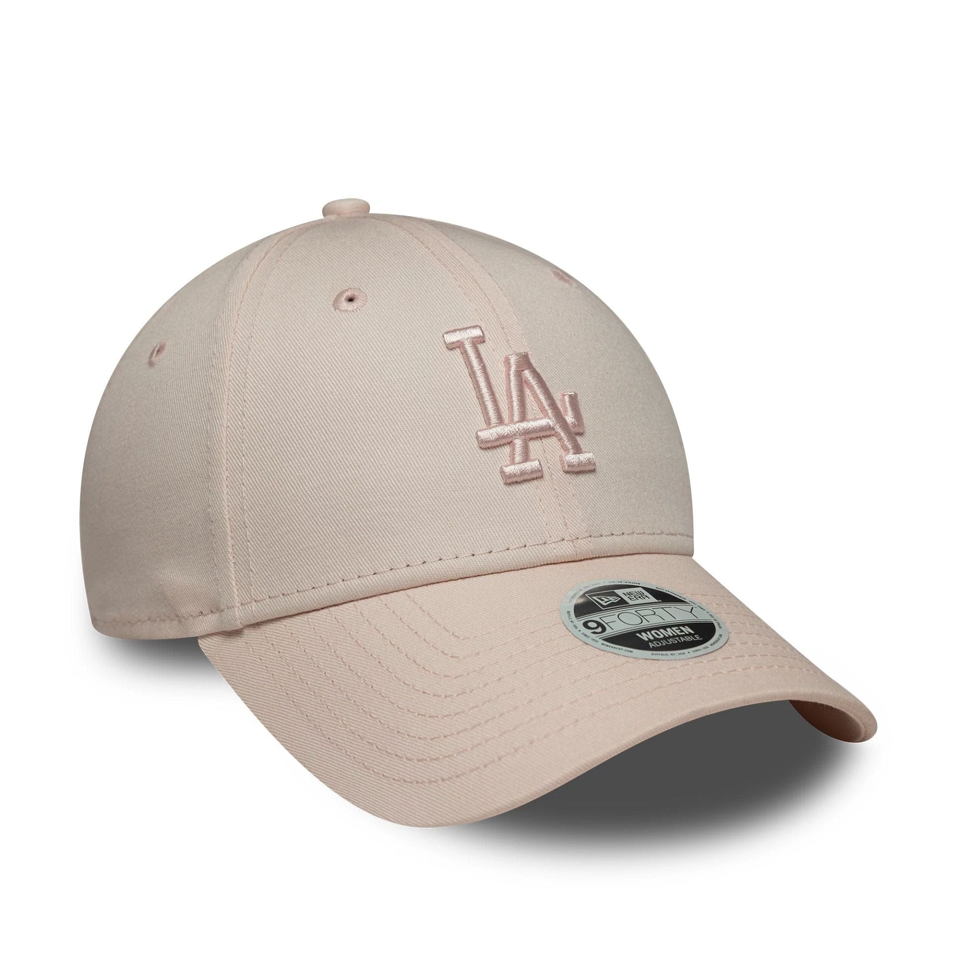 LA Dodgers Womens MLB Midi Pastel Pink 9FORTY Cap