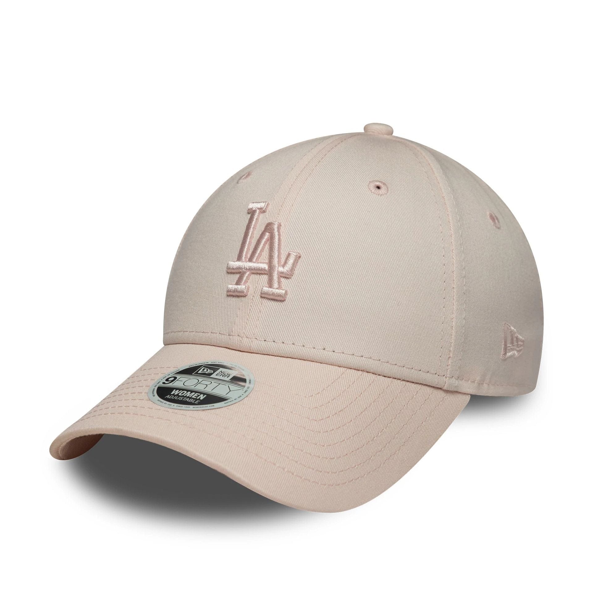 LA Dodgers Womens MLB Midi Pastel Pink 9FORTY Cap