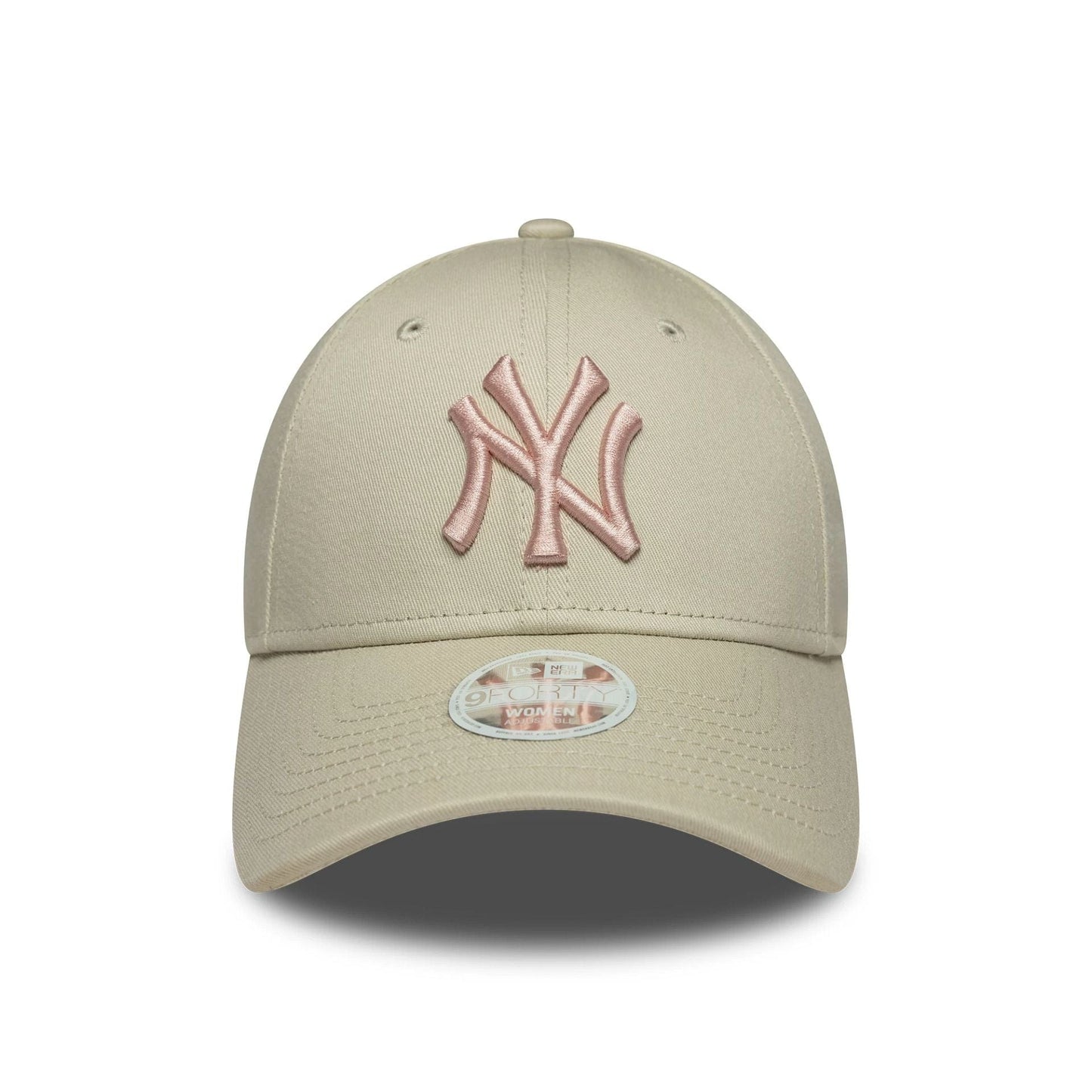 New York Yankees Womens MLB Light Beige 9FORTY Cap