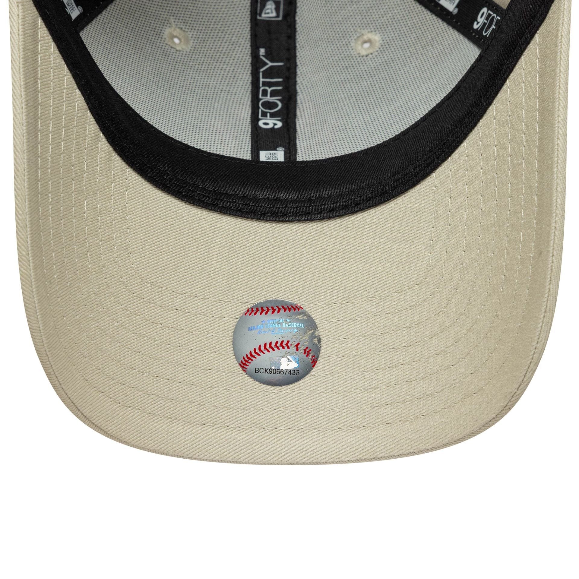 New York Yankees Womens MLB Light Beige 9FORTY Cap