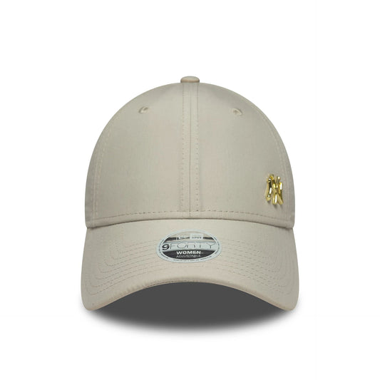 New York Yankees Womens MLB Flawless Light Beige 9FORTY Cap