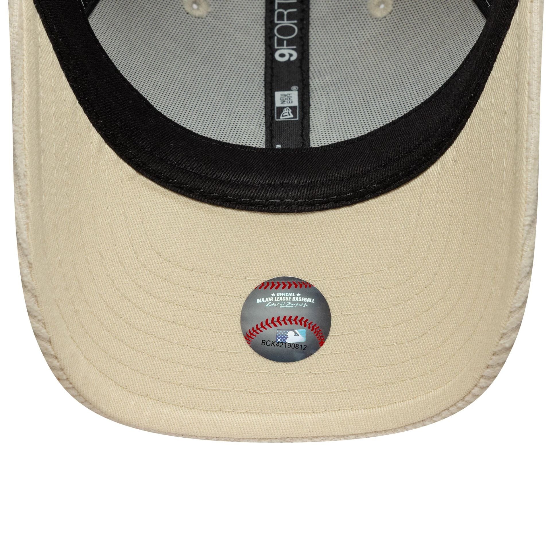 LA Dodgers Womens MLB Pastel Cord Light Beige 9FORTY M-Crown Cap