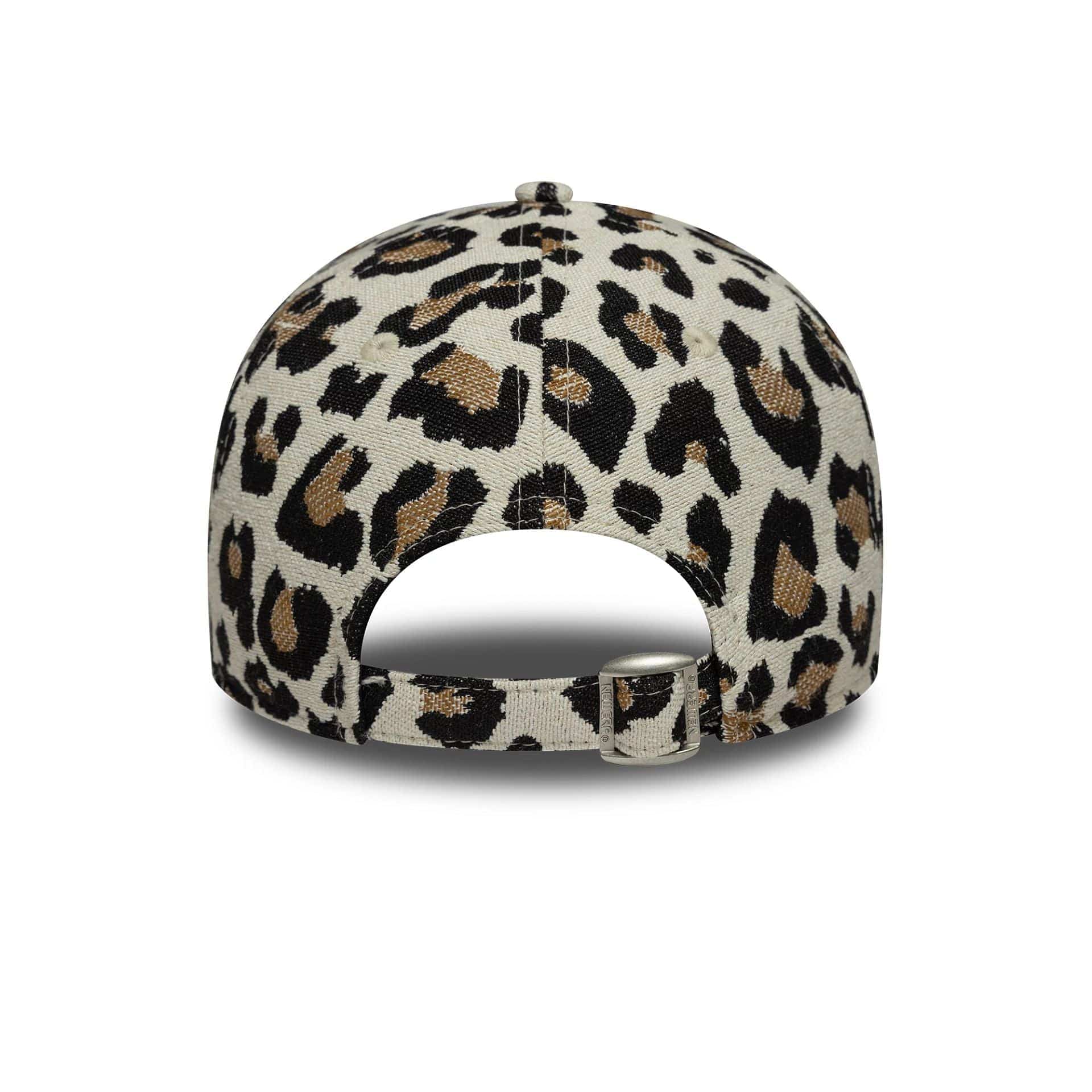 New York Yankees Womens MLB Leopard Midi Light Beige 9FORTY Cap