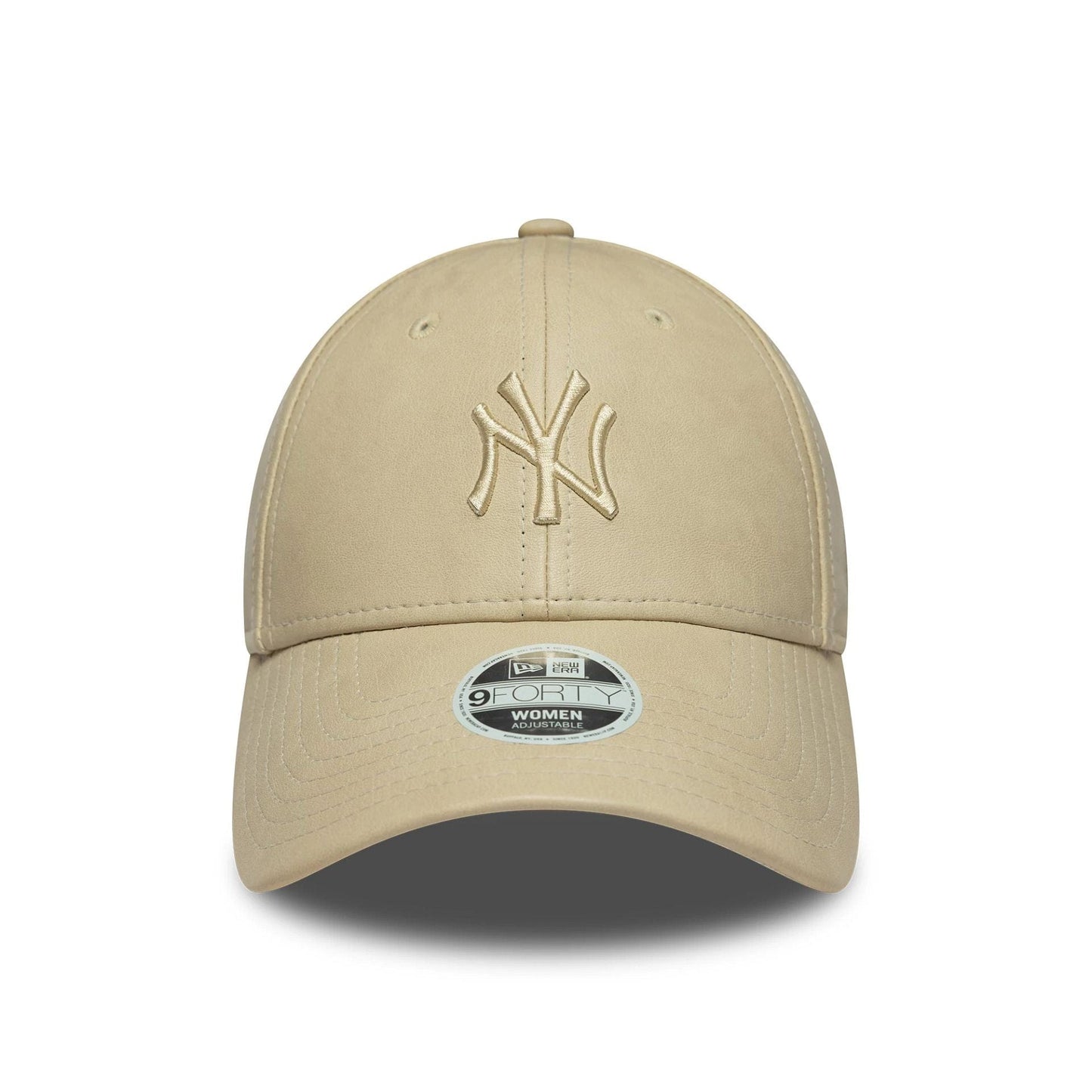 New York Yankees Womens MLB PU Light Beige 9FORTY Cap