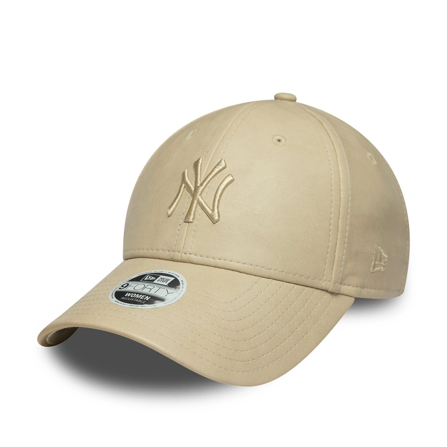 New York Yankees Womens MLB PU Light Beige 9FORTY Cap