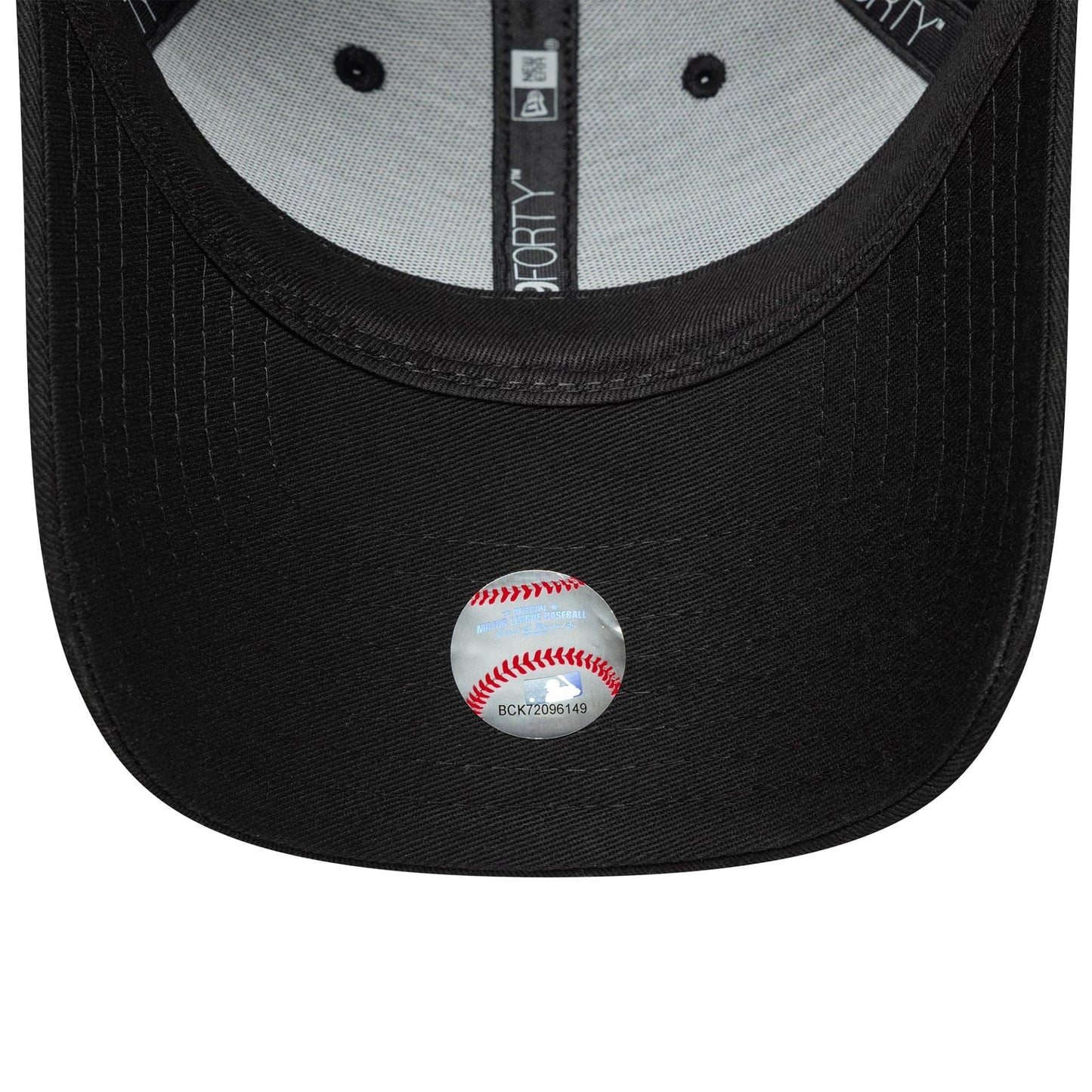 LA Dodgers Womens MLB Sequin Wordmark Black 9FORTY Cap