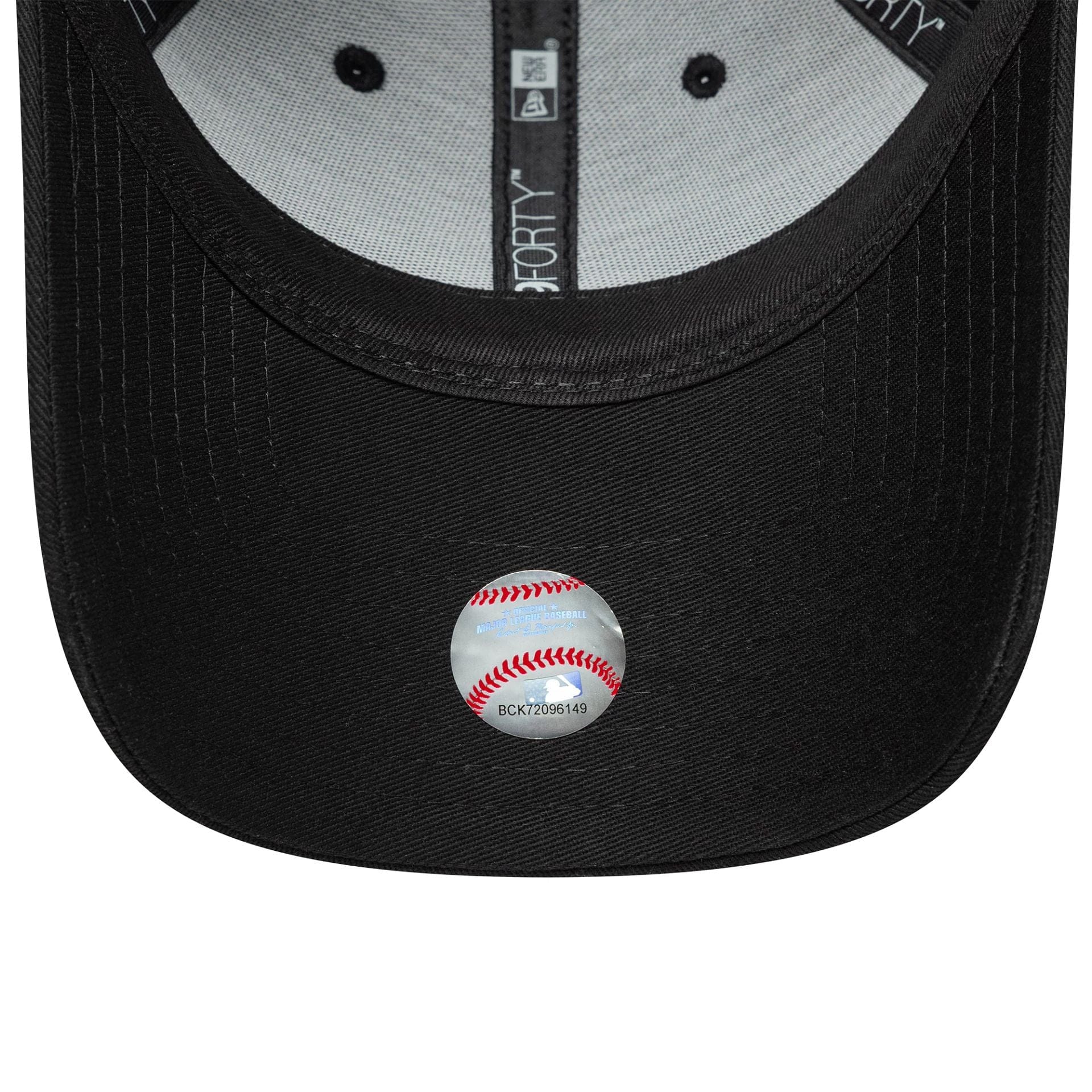 LA Dodgers Womens MLB Sequin Wordmark Black 9FORTY Cap