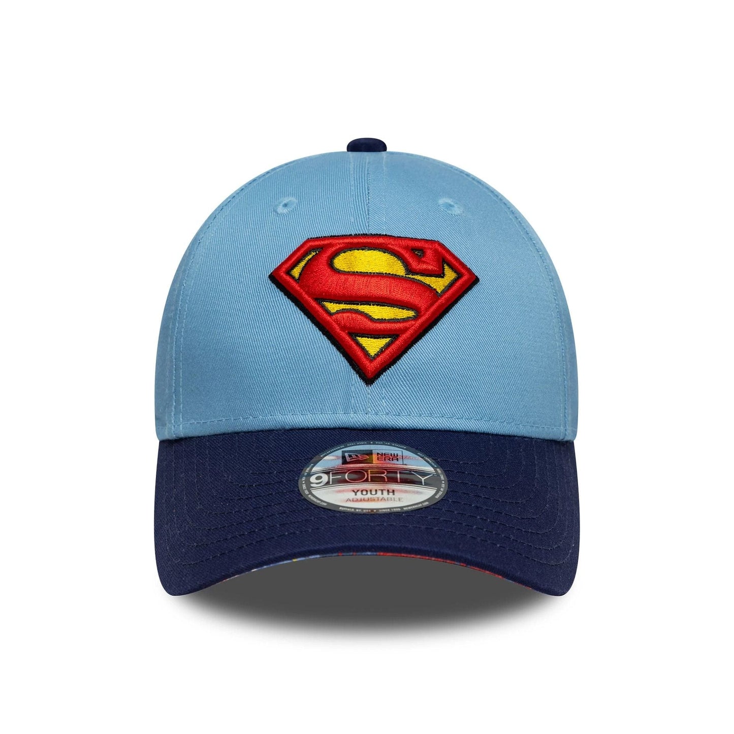Youth DC Superman Pastel Blue 9FORTY Cap