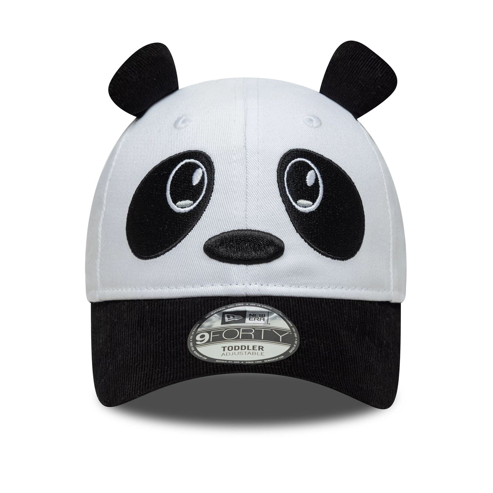 Toddler New Era Cord Ears White 9FORTY Cap