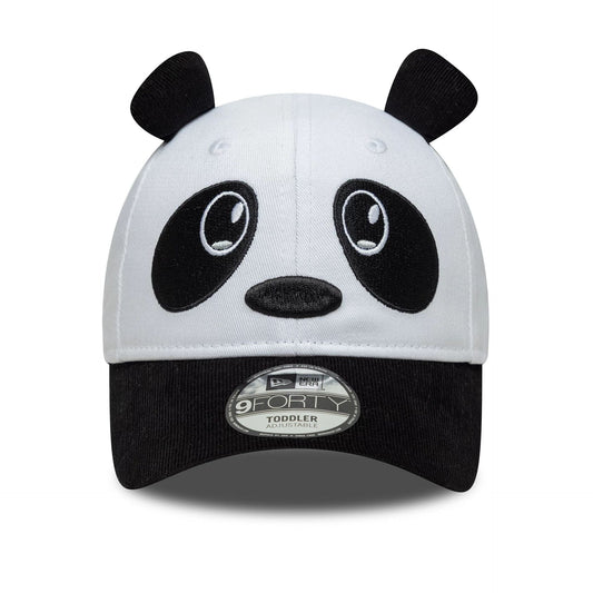 Toddler New Era Cord Ears White 9FORTY Cap