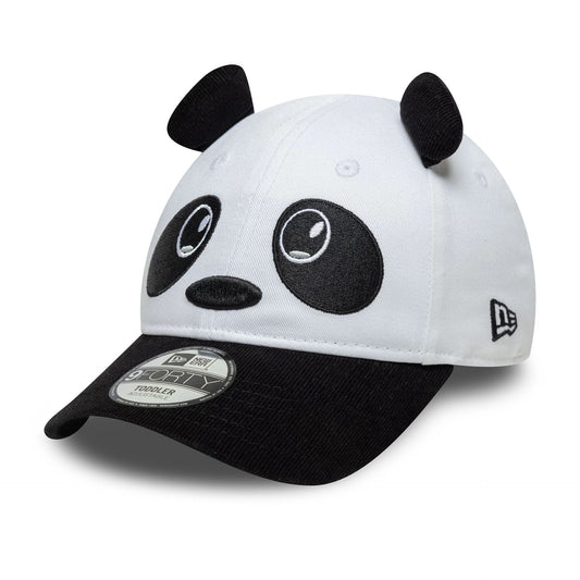 Toddler New Era Cord Ears White 9FORTY Cap