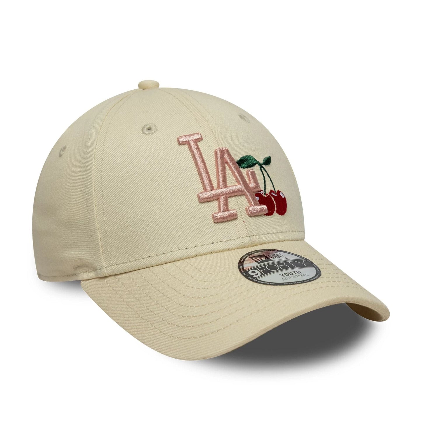 LA Dodgers Youth MLB Fruit Icon Light Beige 9FORTY Cap