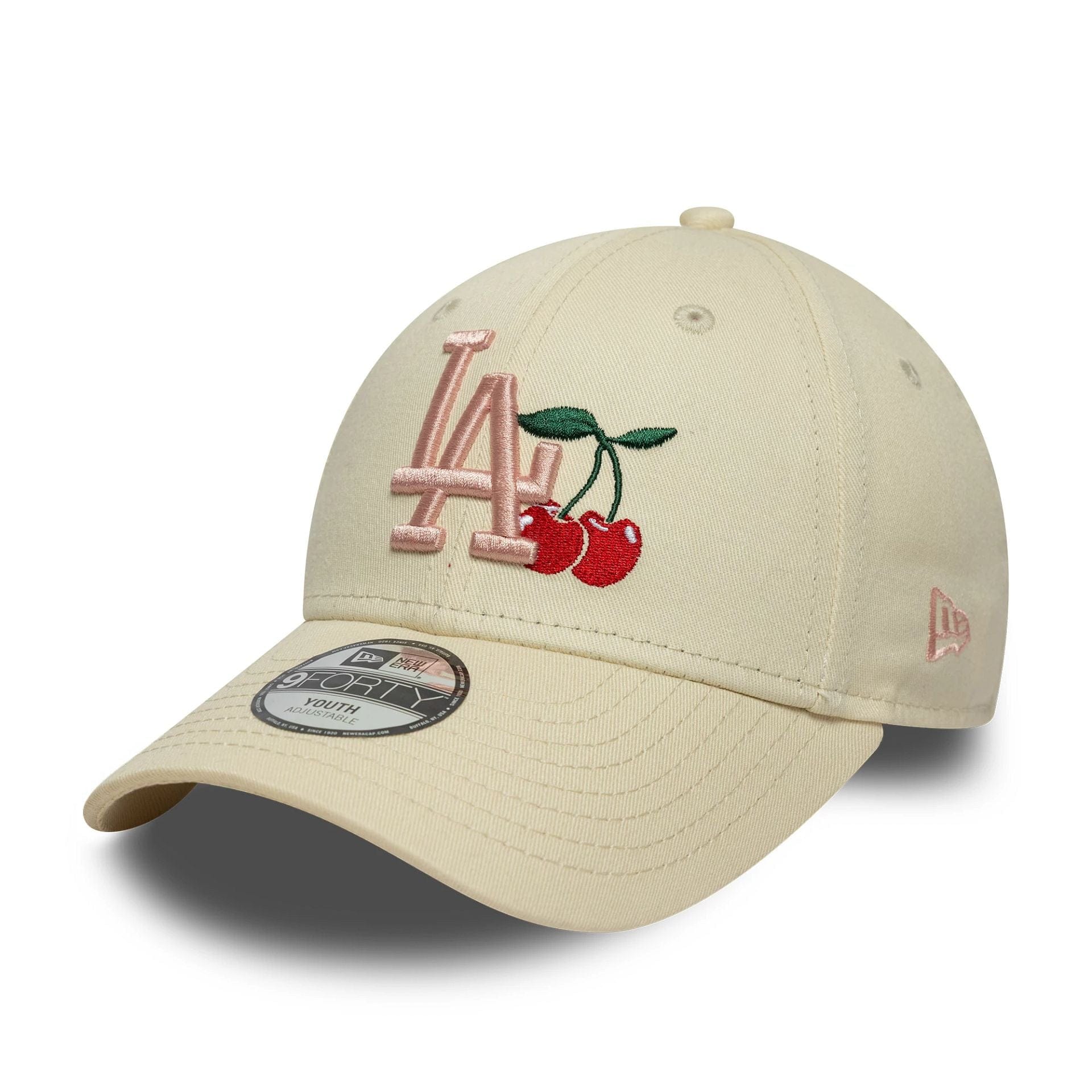 LA Dodgers Youth MLB Fruit Icon Light Beige 9FORTY Cap