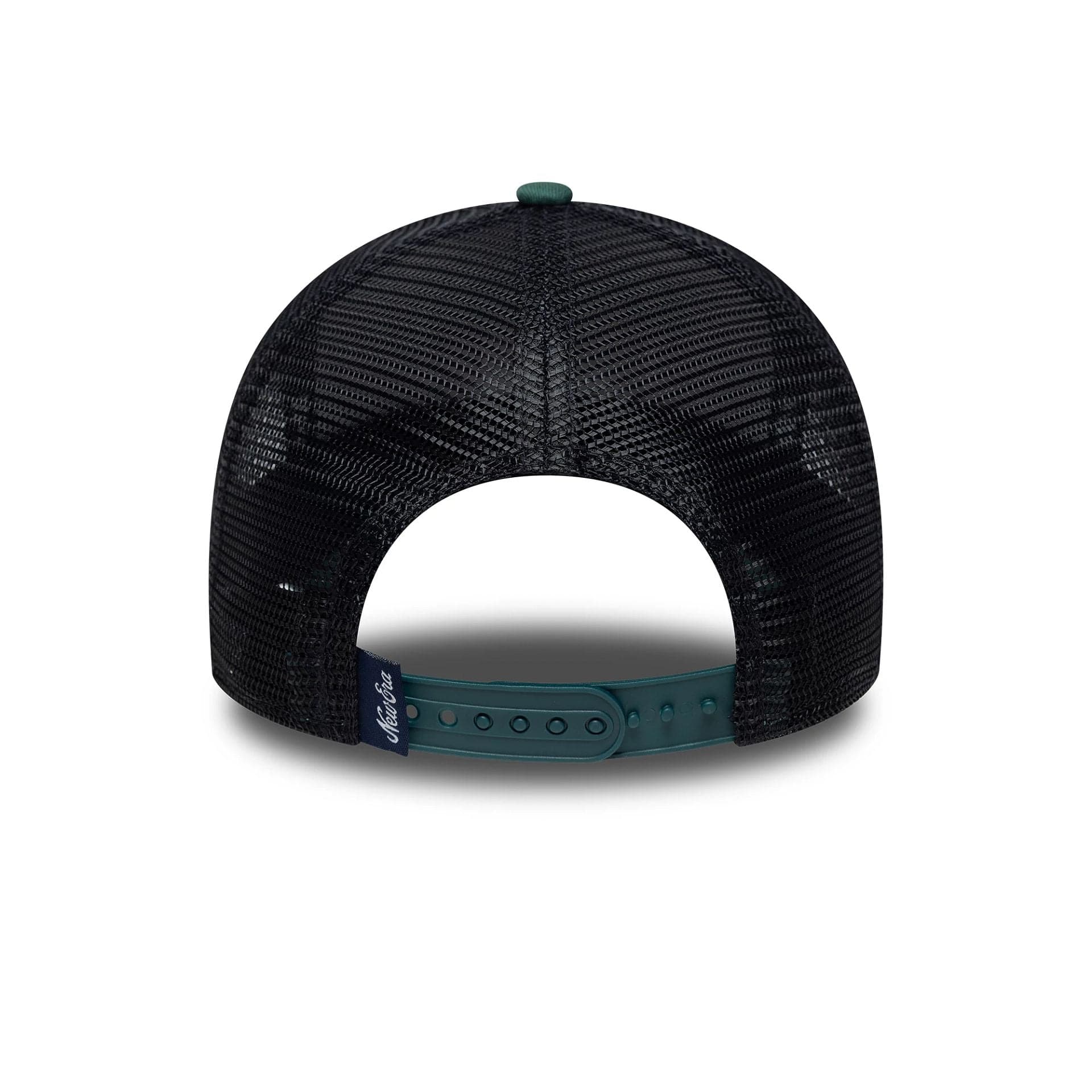 New Era Patch Dark Green 9FORTY A-Frame Trucker Cap