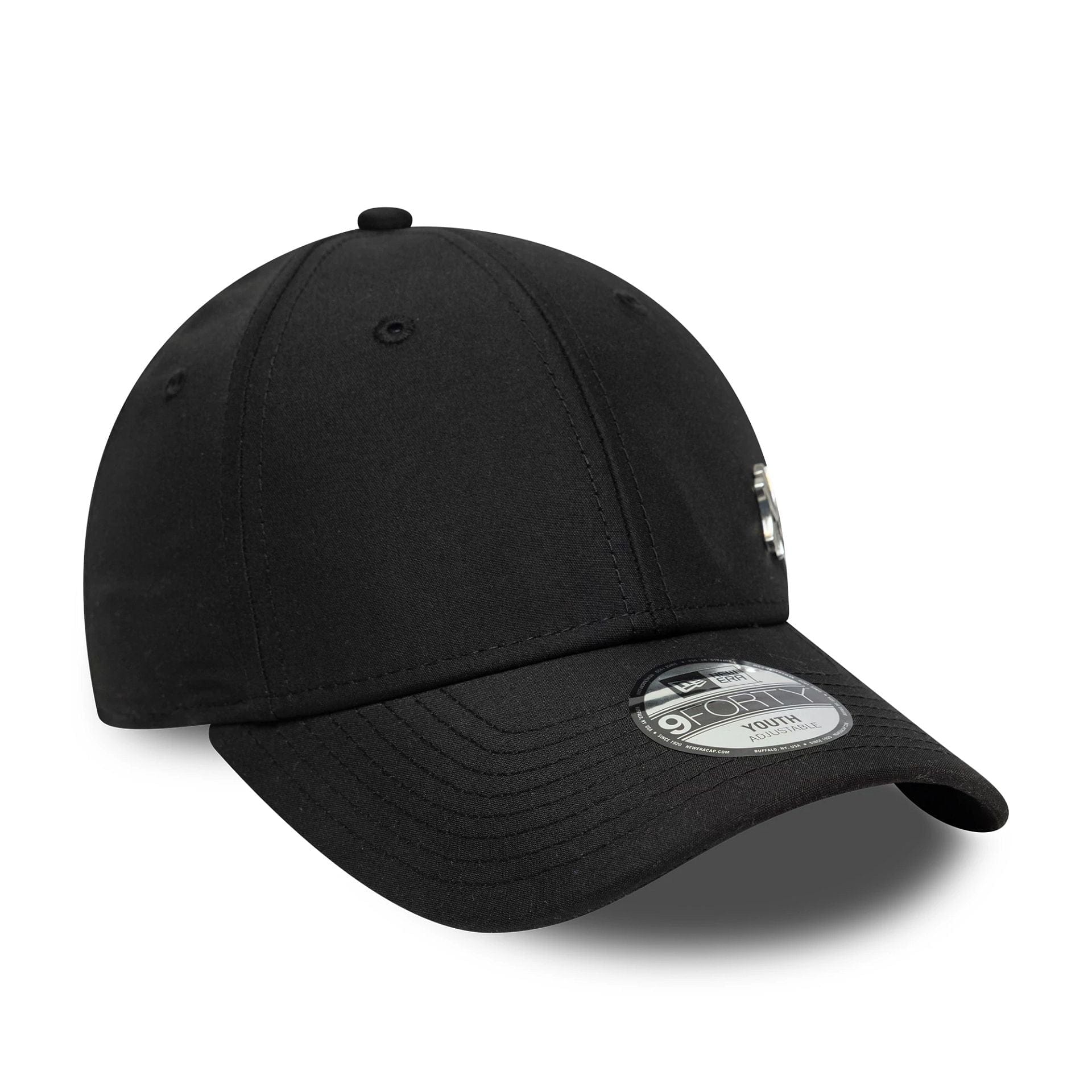 New York Yankees Youth MLB Flawless Black 9FORTY Cap