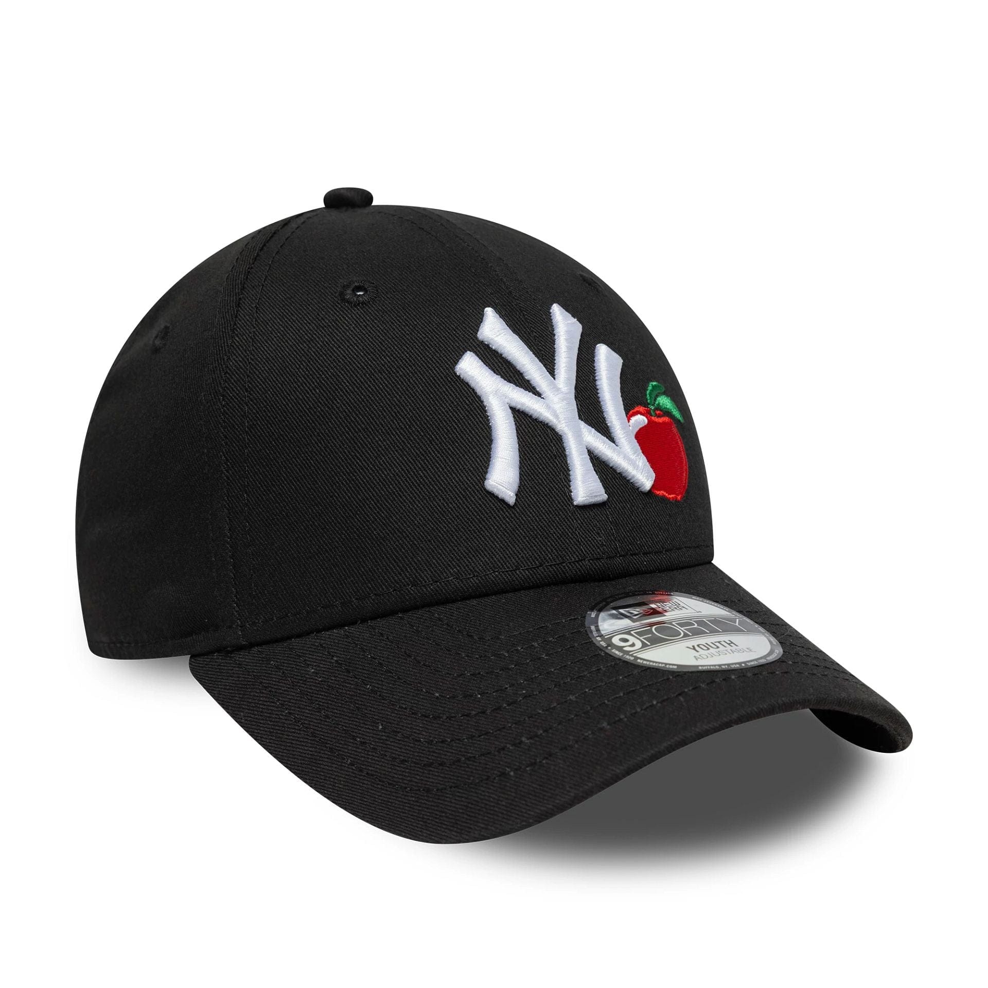 New York Yankees Youth MLB Fruit Icon Black 9FORTY Cap