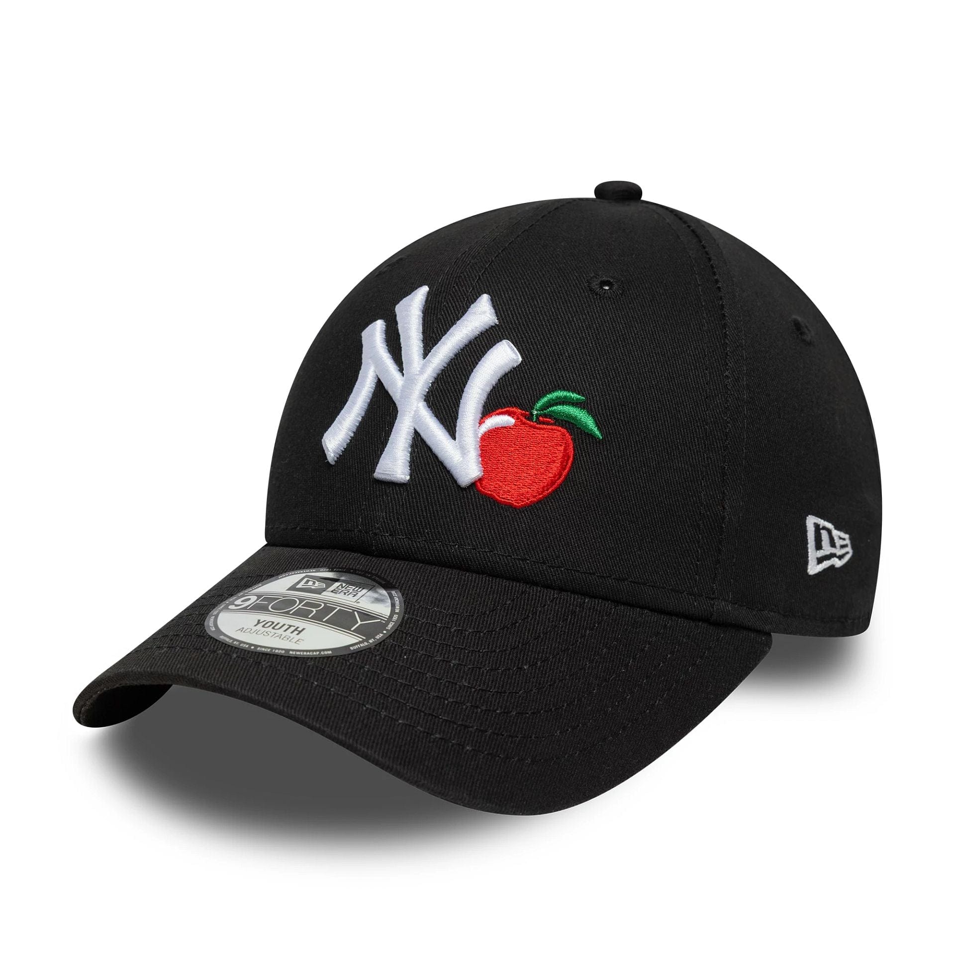 New York Yankees Youth MLB Fruit Icon Black 9FORTY Cap