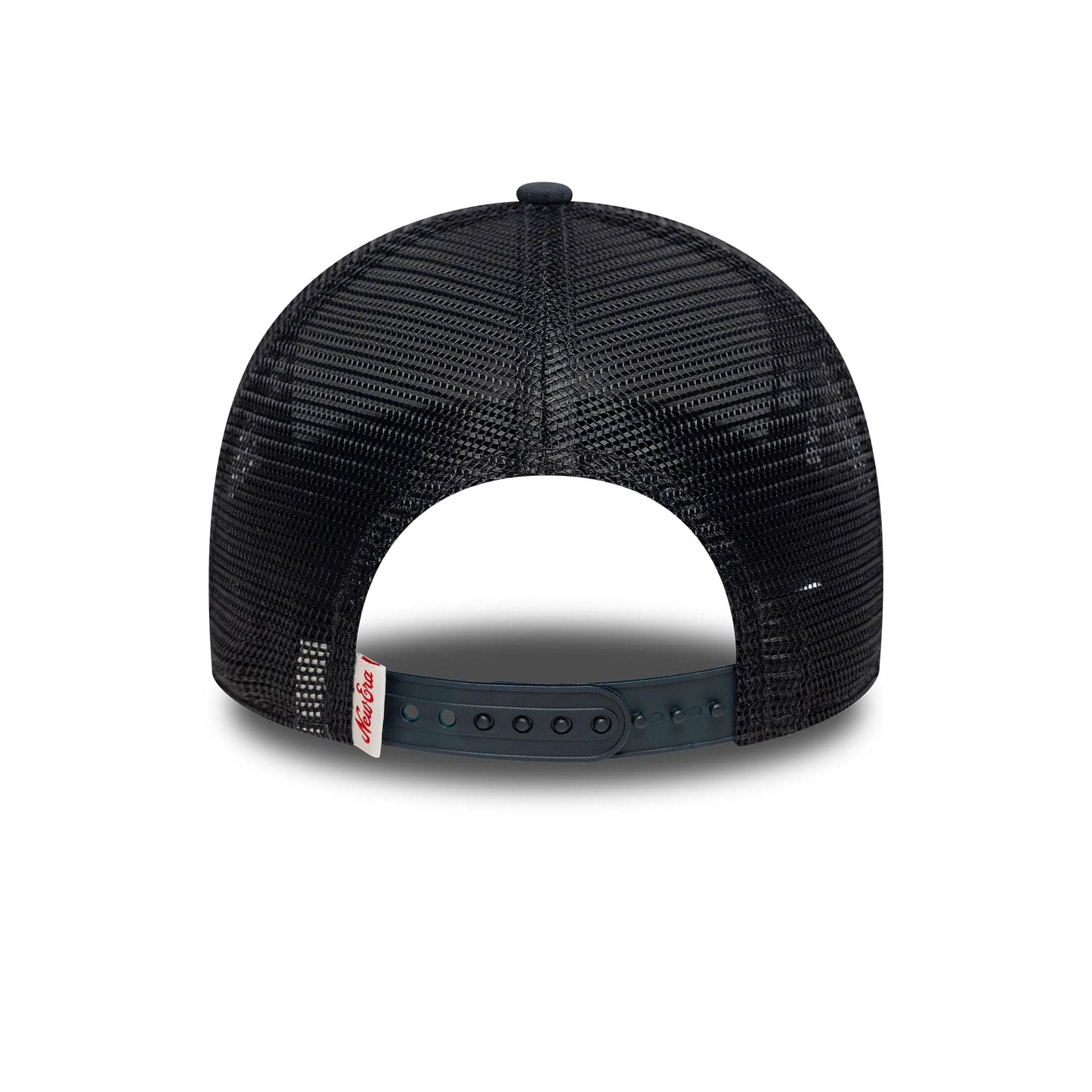 New Era Canvas Distressed Navy 9FORTY A-Frame Trucker Cap