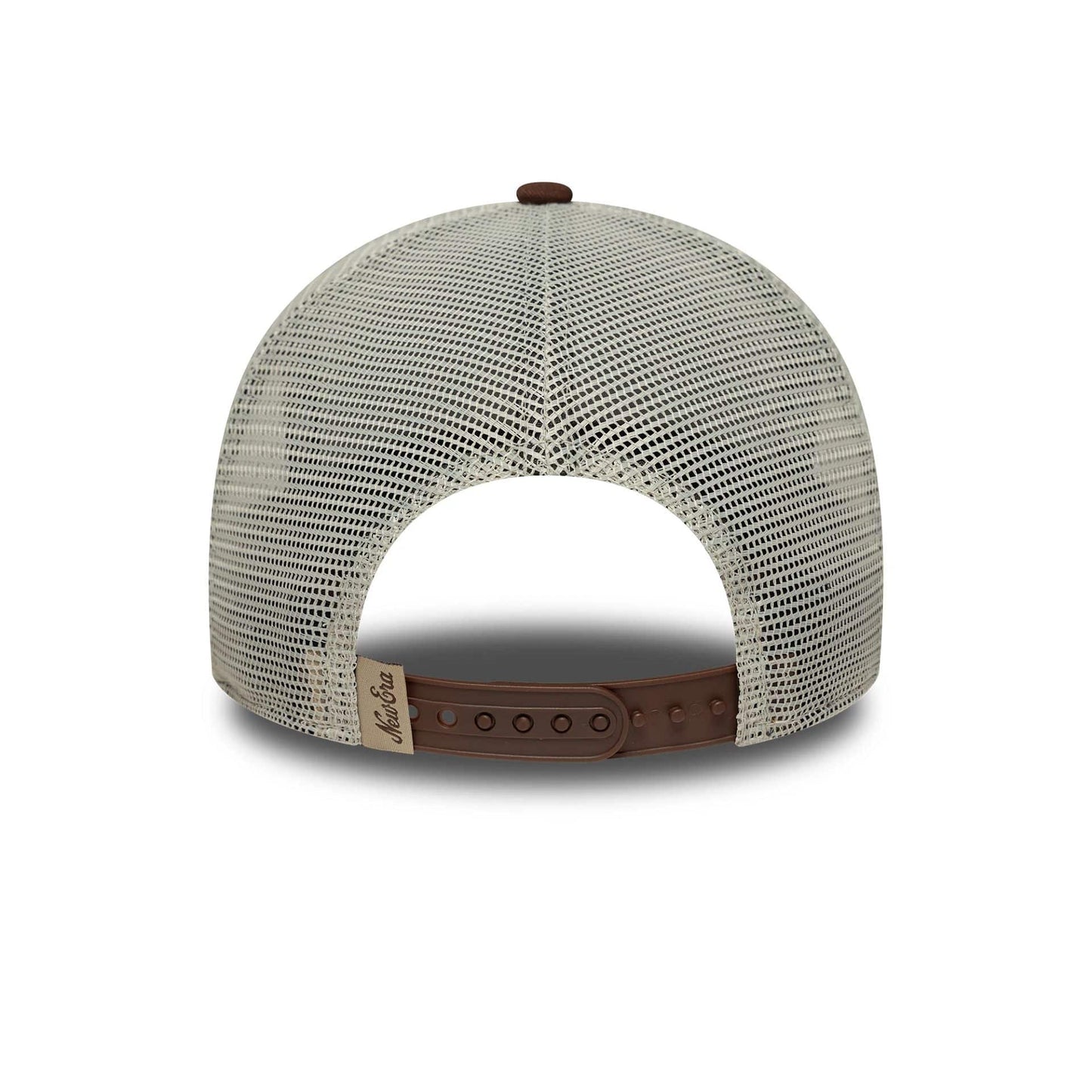 New Era Patch Brown 9FORTY A-Frame Trucker Cap