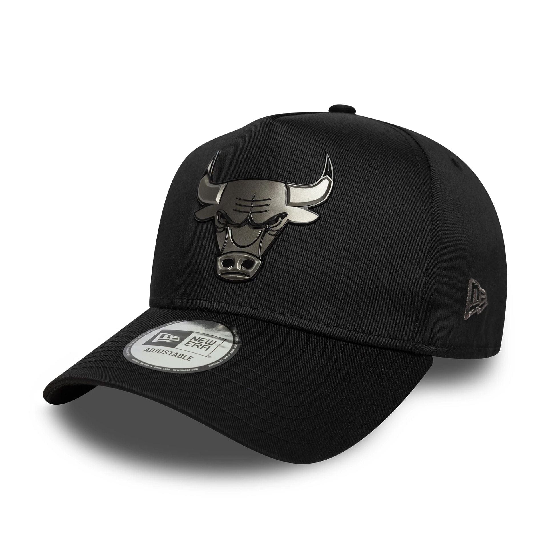 Chicago Bulls NBA Metallic Black 9FORTY E-Frame Cap
