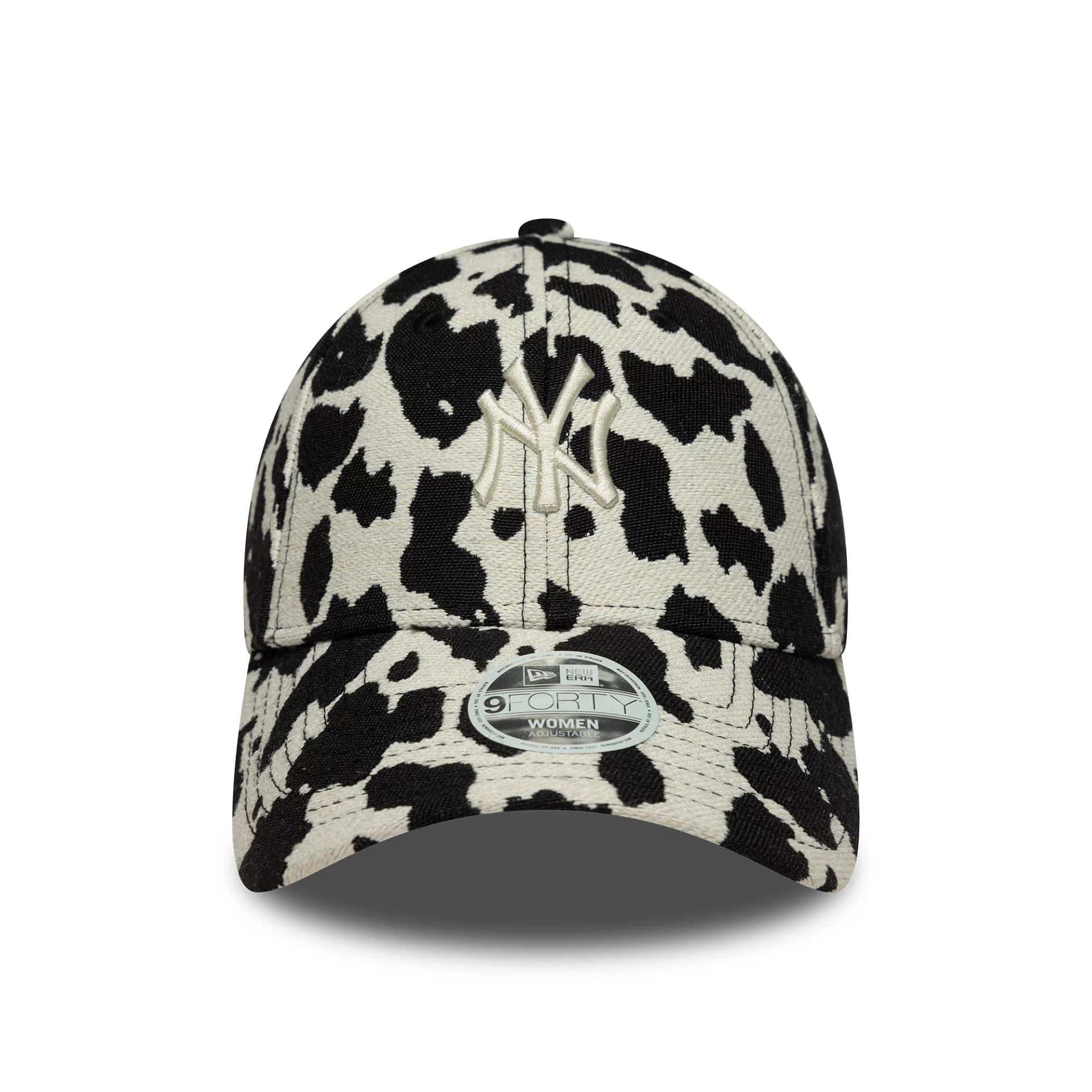 New York Yankees Womens MLB Cow Midi Black 9FORTY Cap