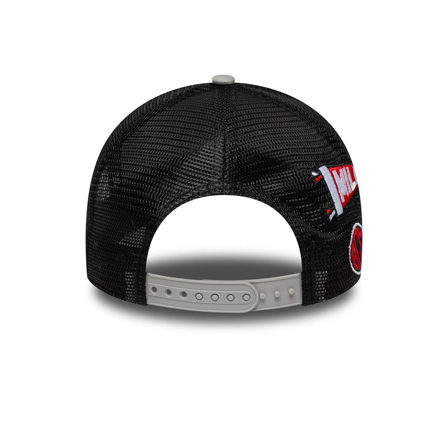 AC Milan Patch Grey 9FORTY A-Frame Trucker Cap