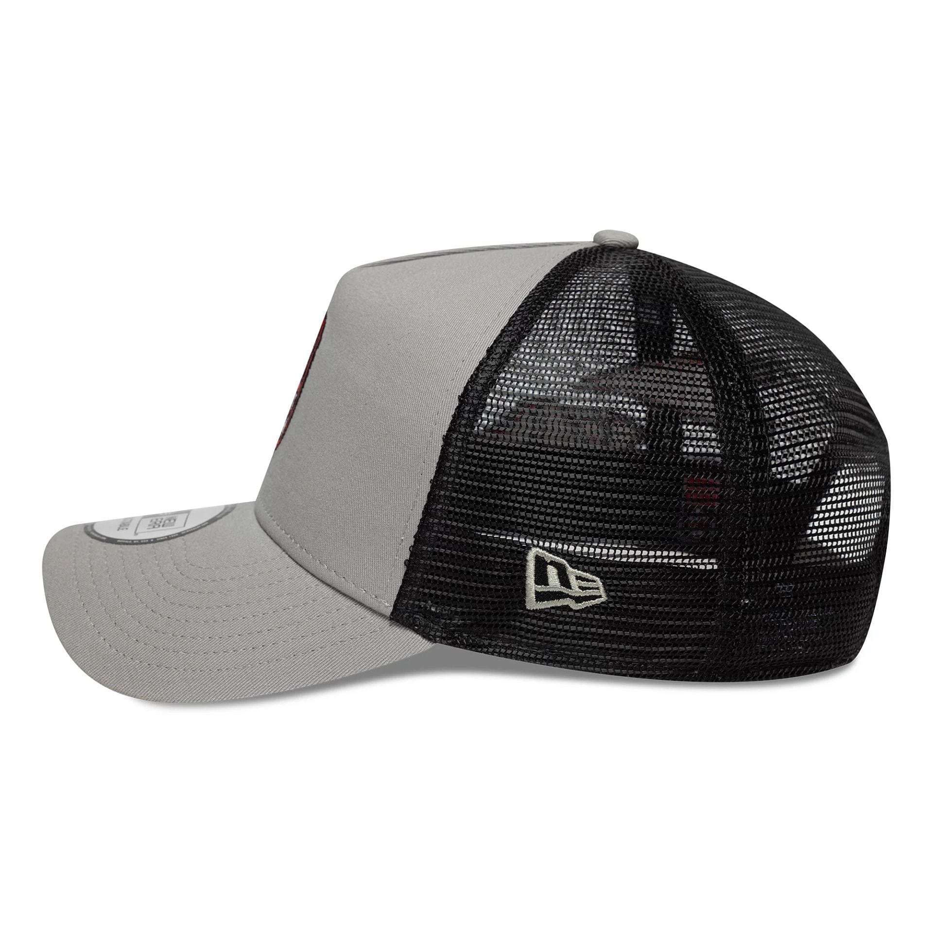 AC Milan Patch Grey 9FORTY A-Frame Trucker Cap
