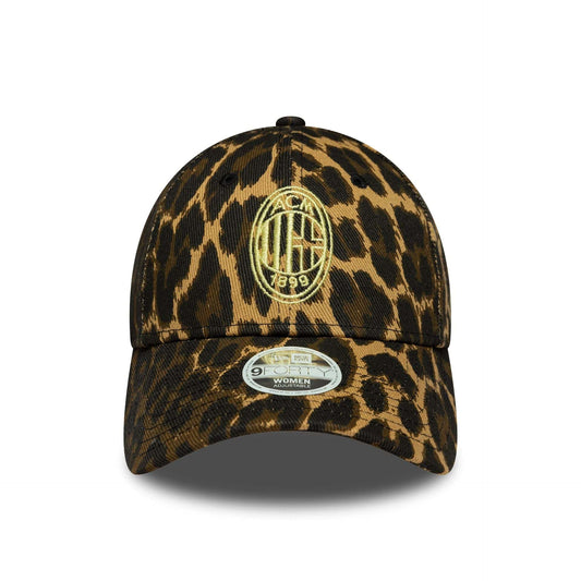 AC Milan Womens Leopard Open Brown 9FORTY Cap
