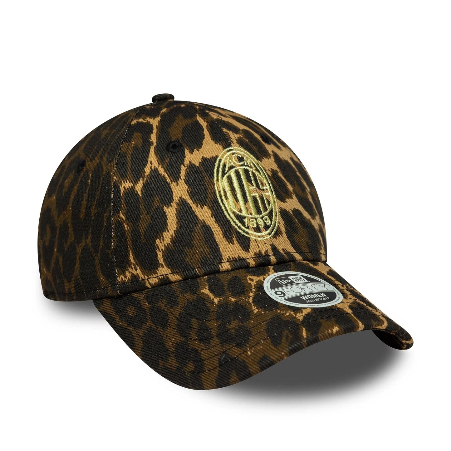 AC Milan Womens Leopard Open Brown 9FORTY Cap