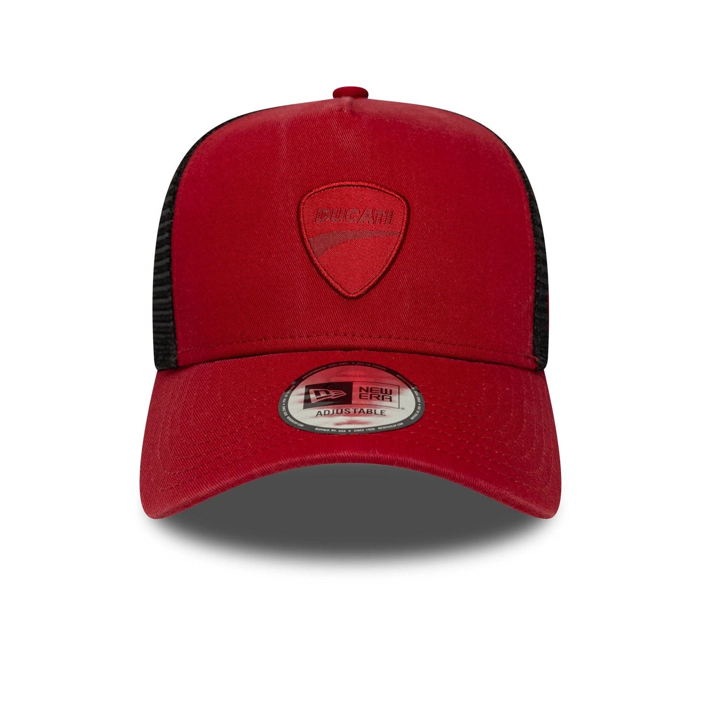 Ducati Motor Logo Dark Red 9FORTY E-Frame Trucker Cap