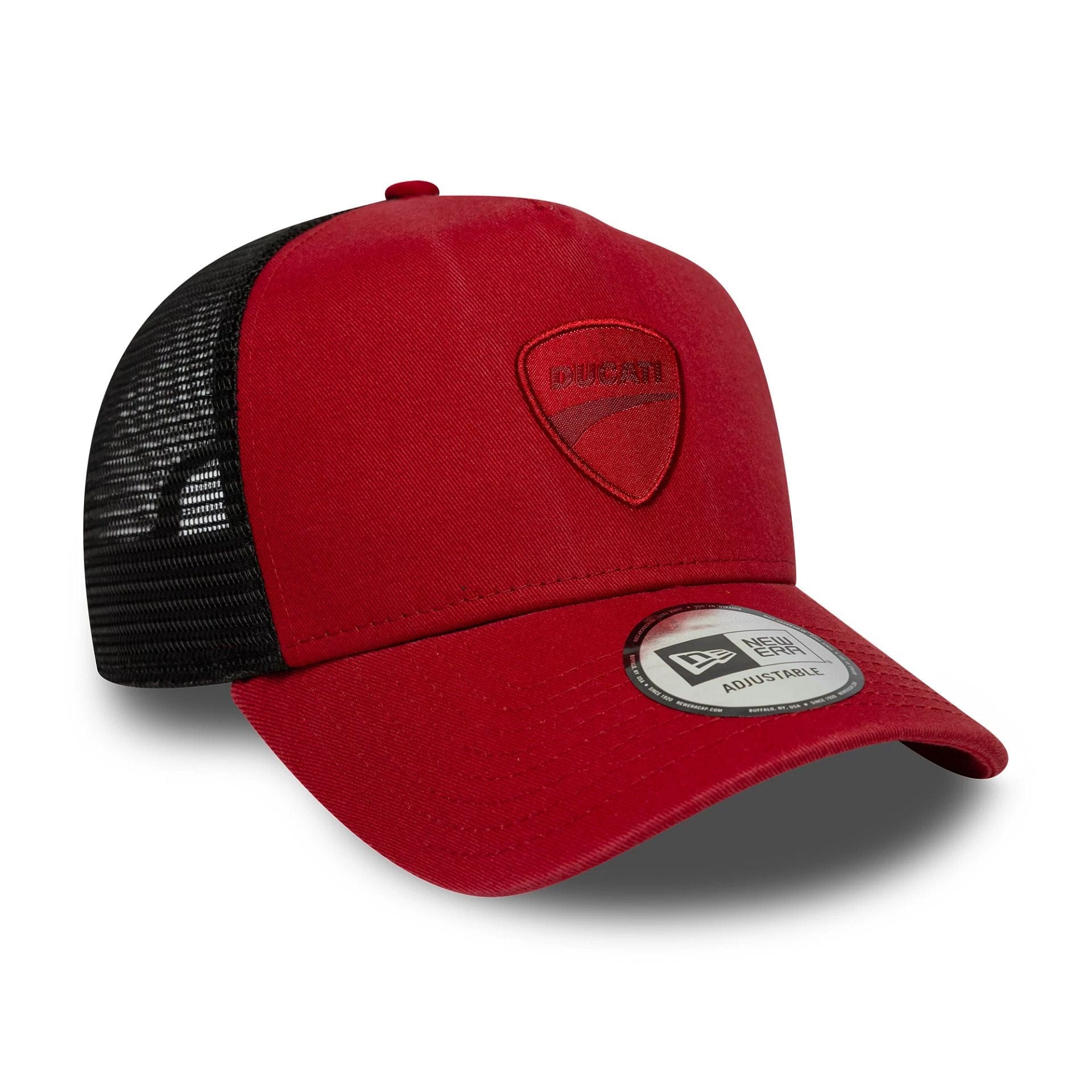 Ducati Motor Logo Dark Red 9FORTY E-Frame Trucker Cap