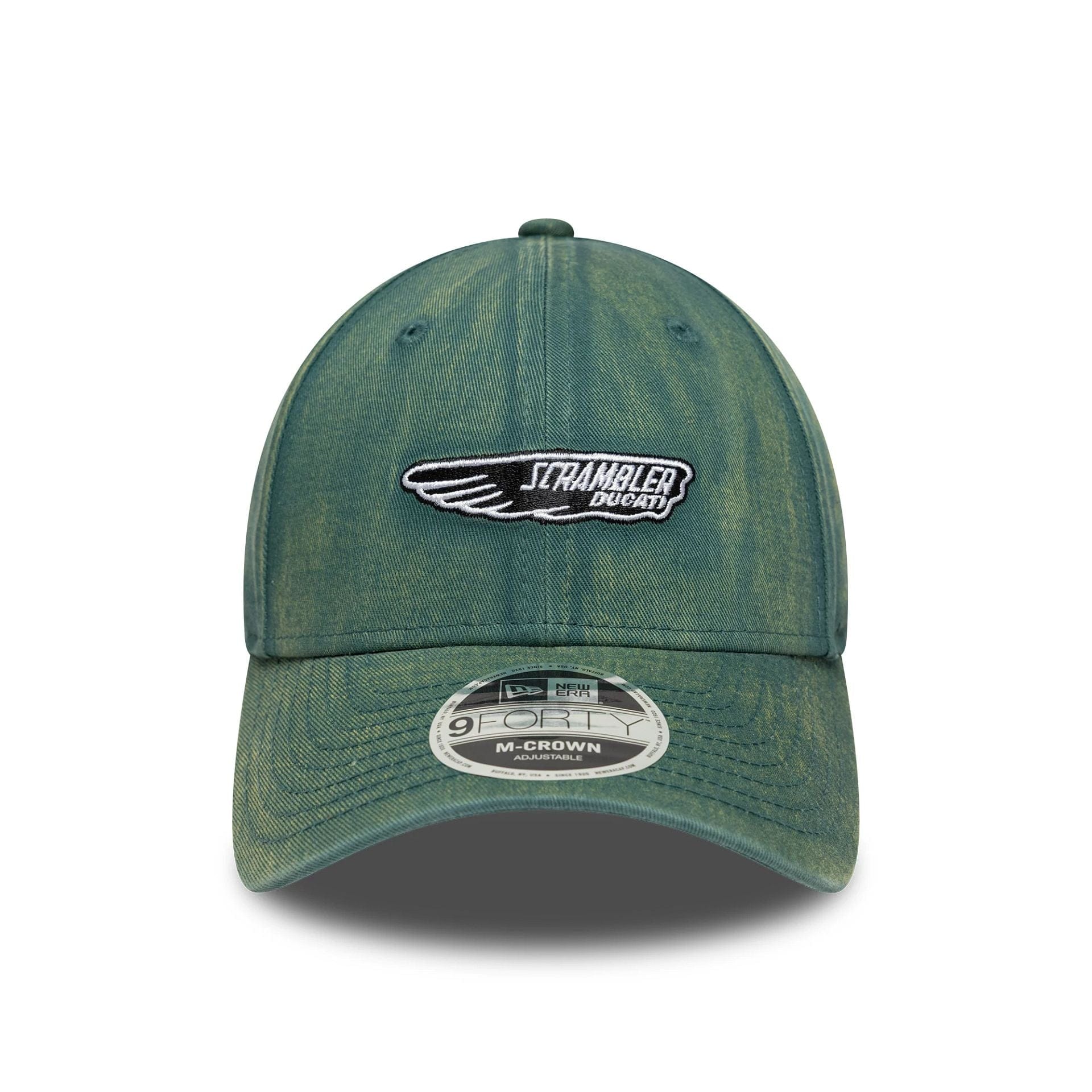 Scrambler Ducati Logo Washed Dark Green 9FORTY M-Crown Cap