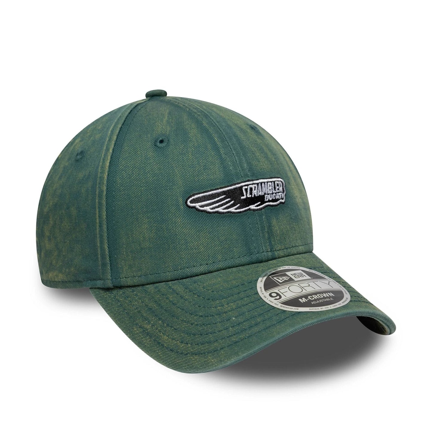 Scrambler Ducati Logo Washed Dark Green 9FORTY M-Crown Cap