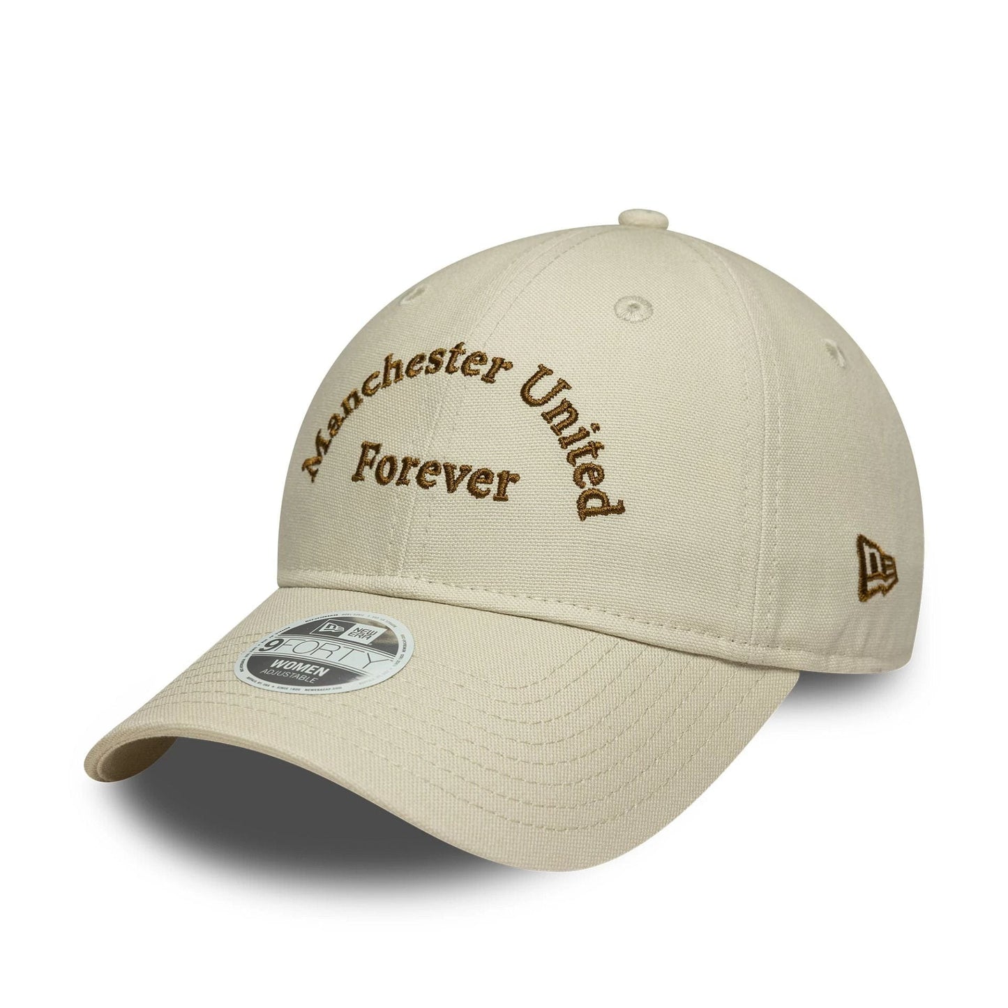 Manchester United FC Womens Wordmark Cream 9FORTY Cap