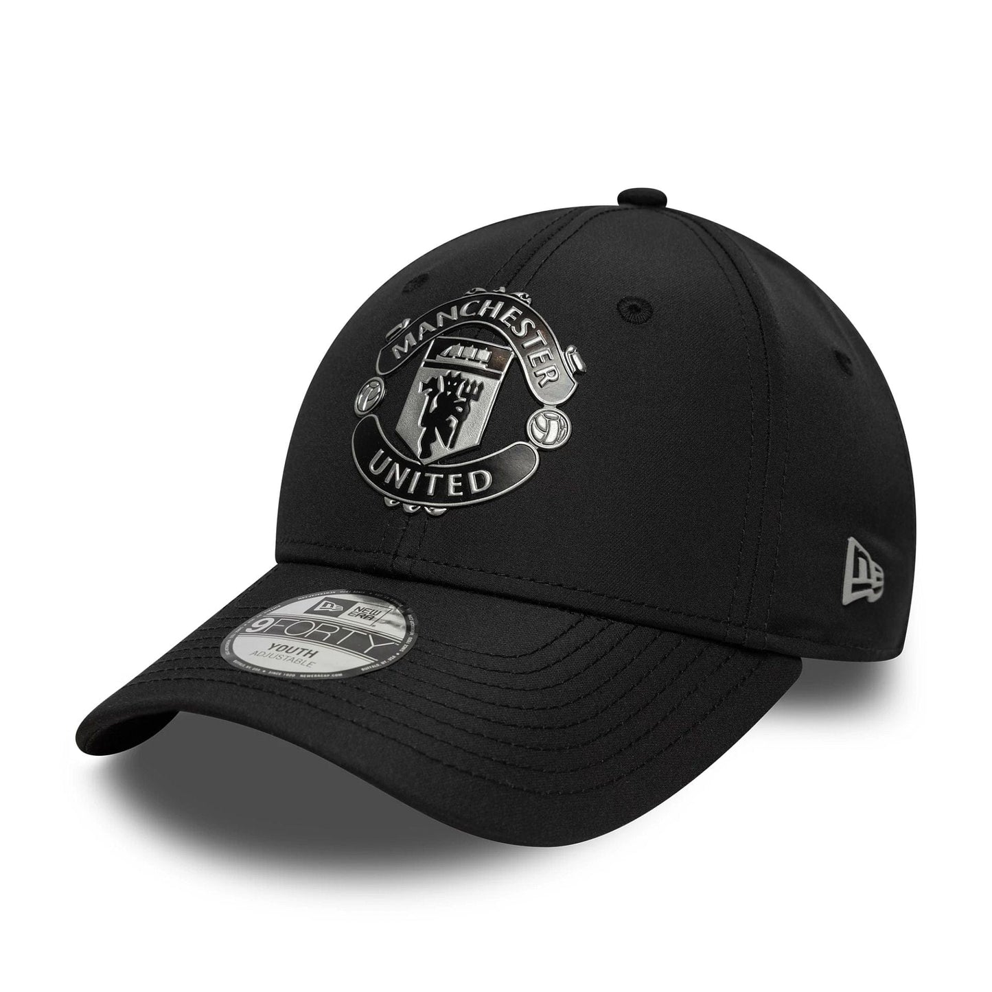 Manchester United FC Youth Reflective Black 9FORTY Cap