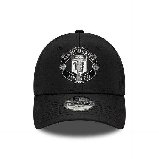 Manchester United FC Youth Reflective Black 9FORTY Cap